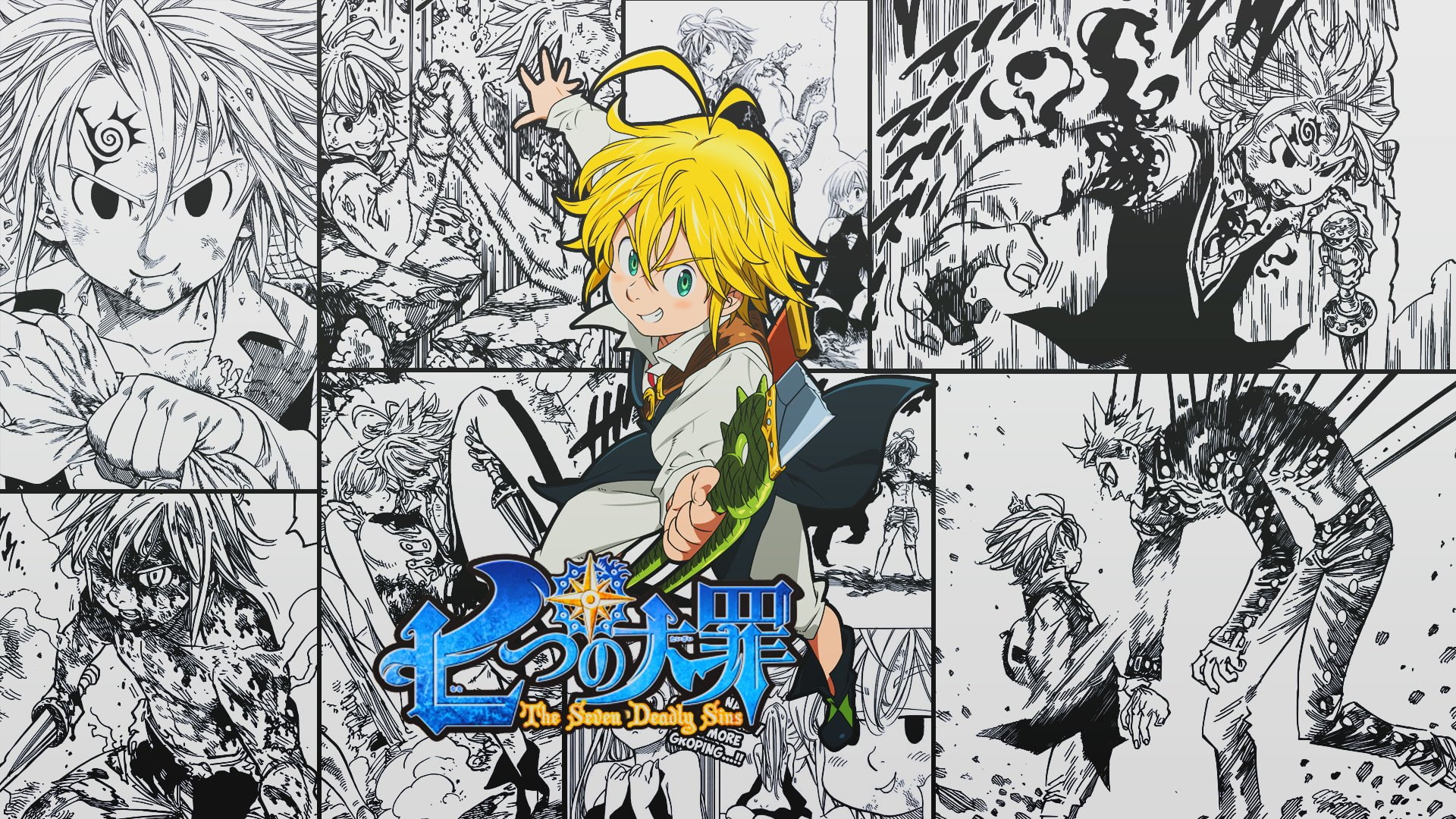 Anime, The Seven Deadly Sins, Meliodas (The Seven Deadly Sins), 1080P, HD Wallpaper