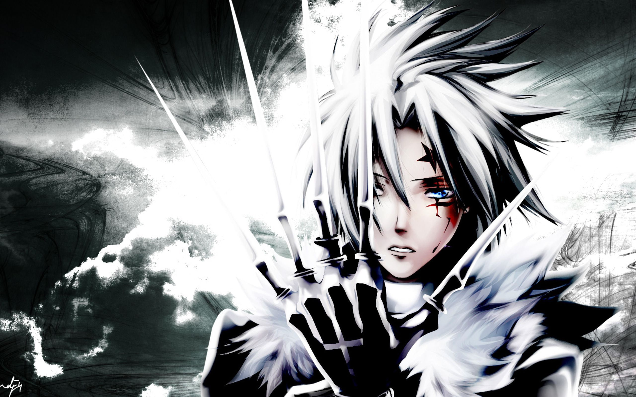allen, walker, gray, 2K, art, man, d, HD Wallpaper