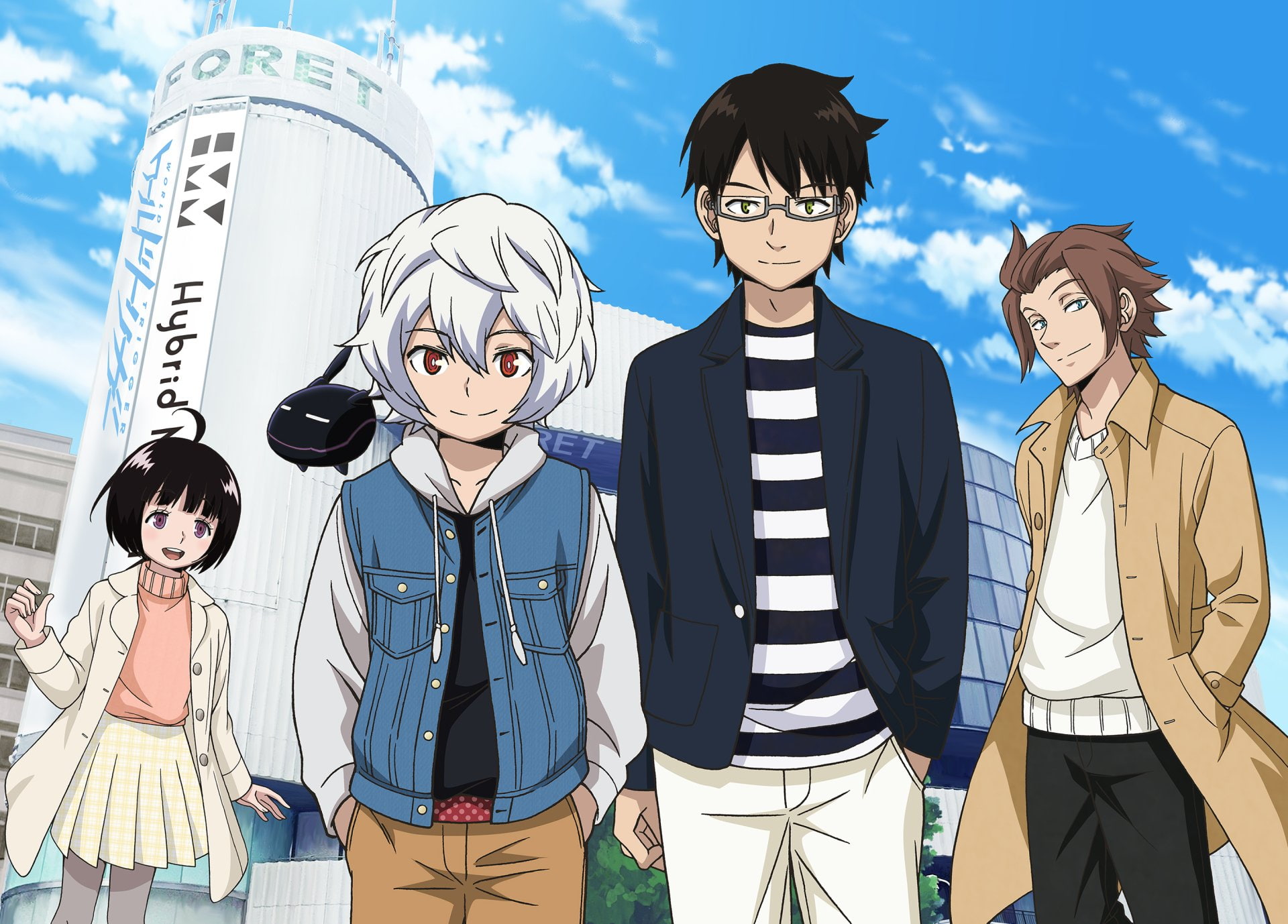 Yūma Kuga, Yūichi Jin, 1080P, World Trigger, Osamu Mikumo, Replica (World Trigger), Anime, Chika Amatori, HD Wallpaper