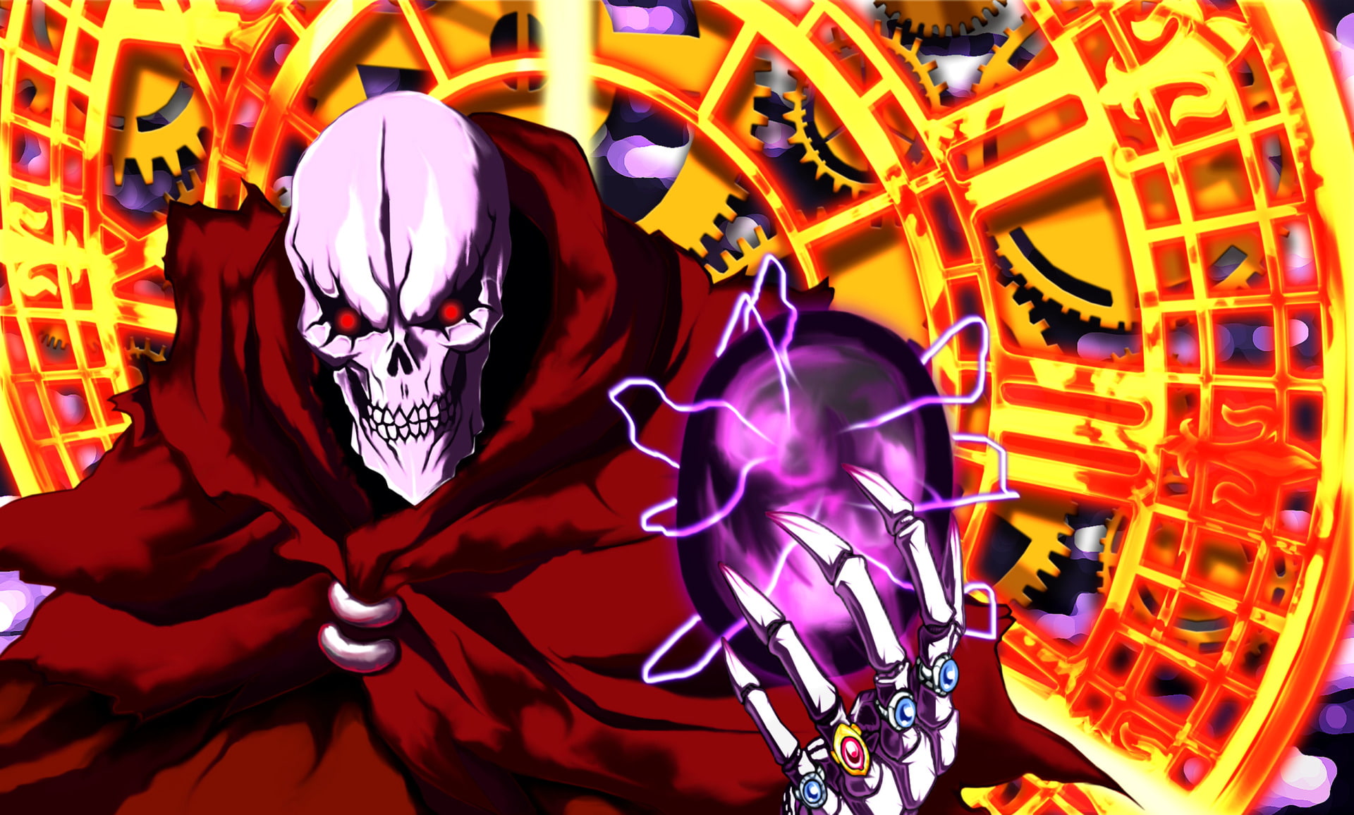 Overlord, Overlord (Anime), Anime, 1080P, Ainz Ooal Gown, HD Wallpaper