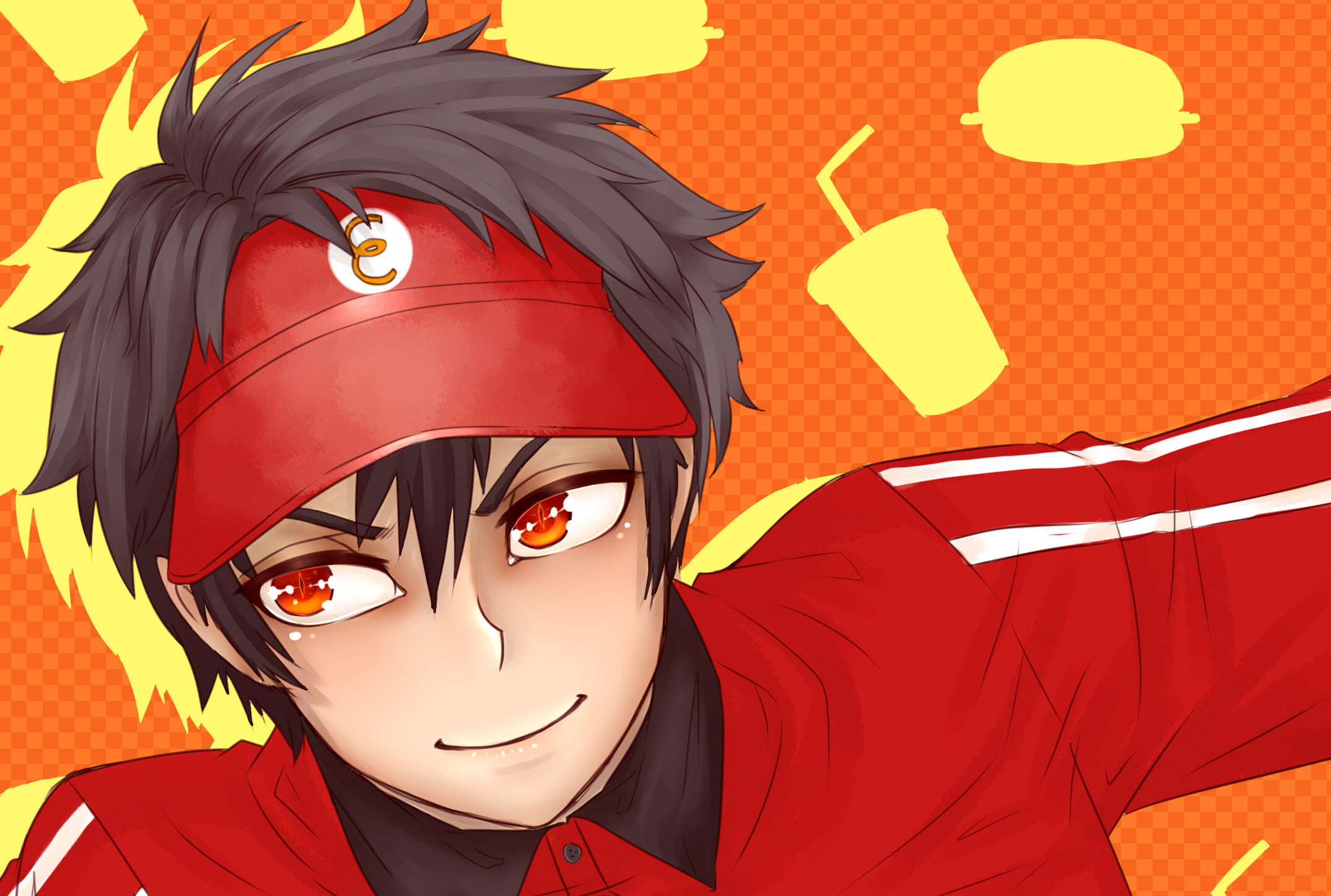 1080P, Sadao Maou, The Devil Is a Part-Timer!, Anime, HD Wallpaper