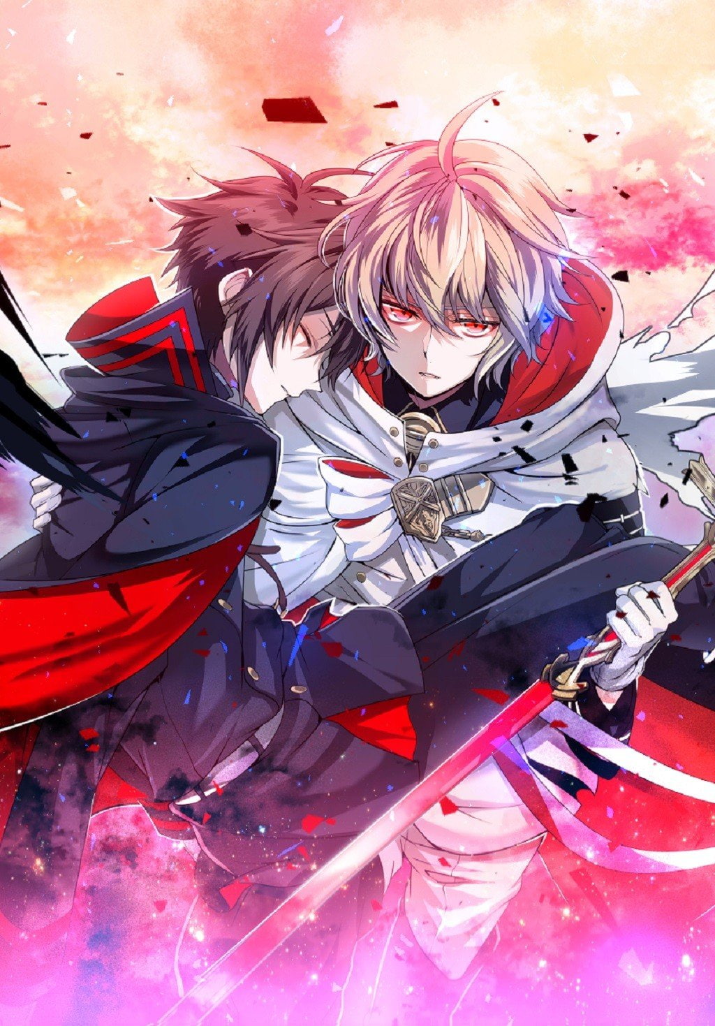 Hyakuya Yuuichirou, Hyakuya Mikaela, Owari No Seraph, 720P, Phone HD Wallpaper