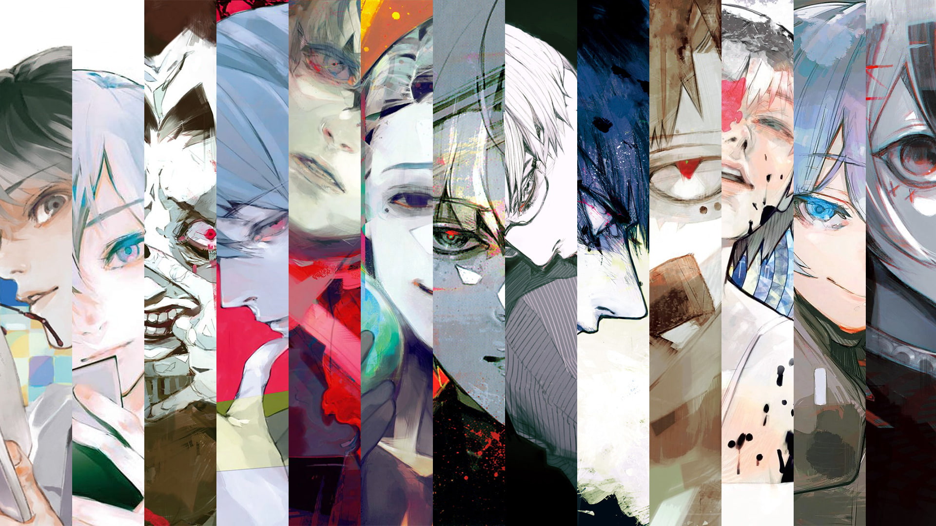 building exterior, Saiko Yonebayashi, Tokyo Ghoul:re, outdoors, flag, 1080P, day, Kichimura Washuu, no people, nature, Shuu Tsukiyama, Touka Kirishima, HD Wallpaper