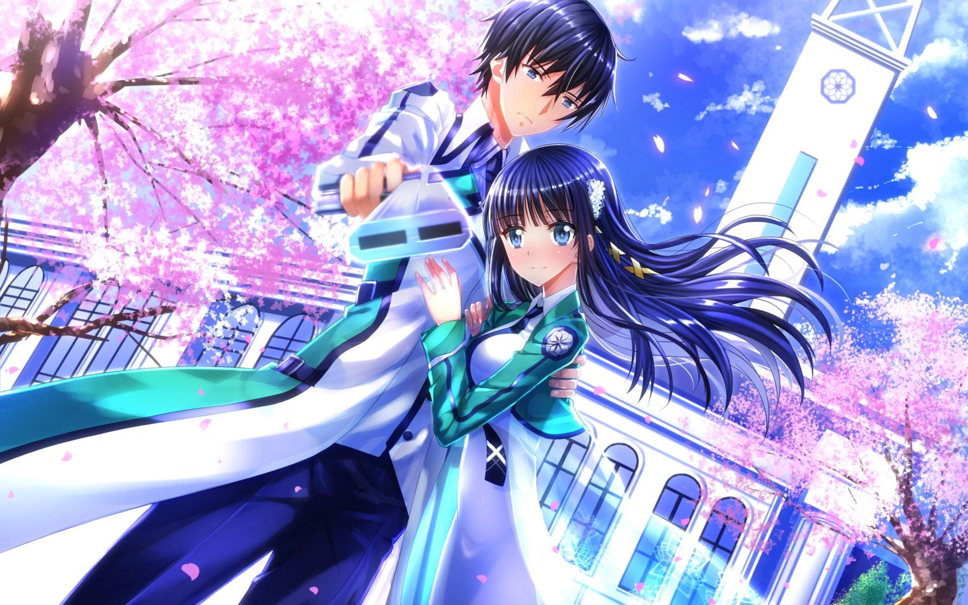 4K, The Irregular at Magic High School, Tatsuya Shiba, Shiba Miyuki, Anime, HD Wallpaper
