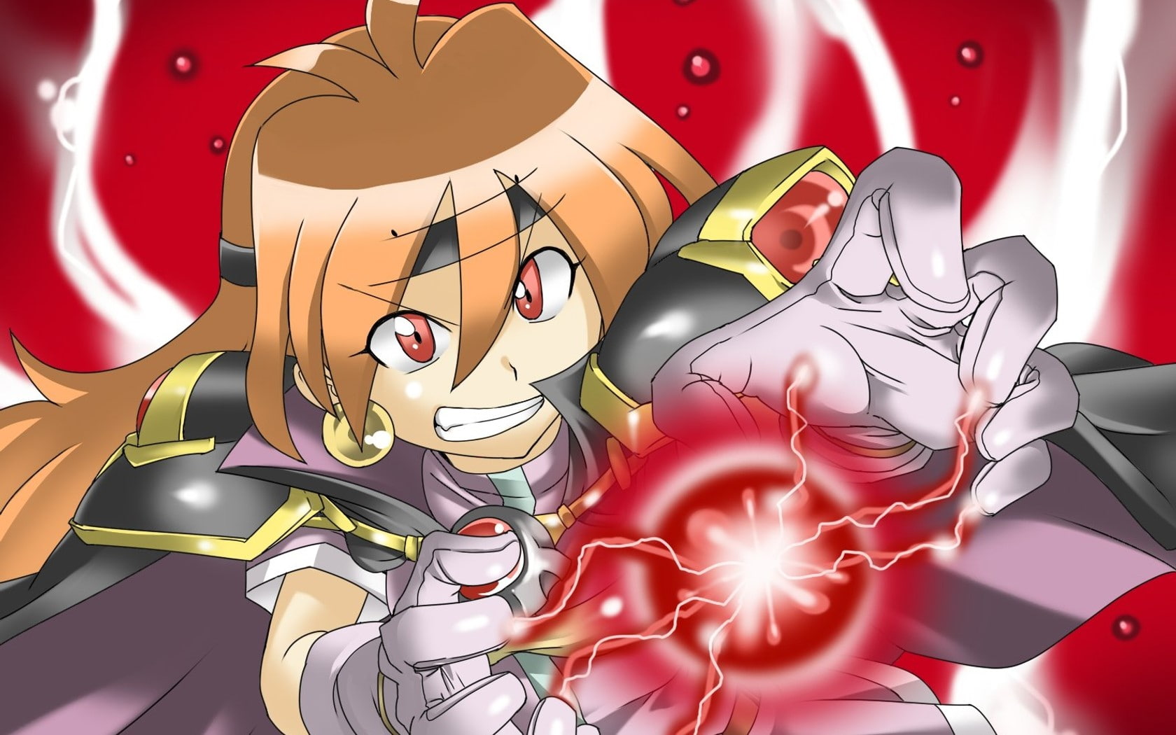 mammal, cartoon, Lina inverse, Magic, no people, 720P, arts culture and entertainment, multi colored, Girl, event, art and craft, Slayers, red, design, HD Wallpaper