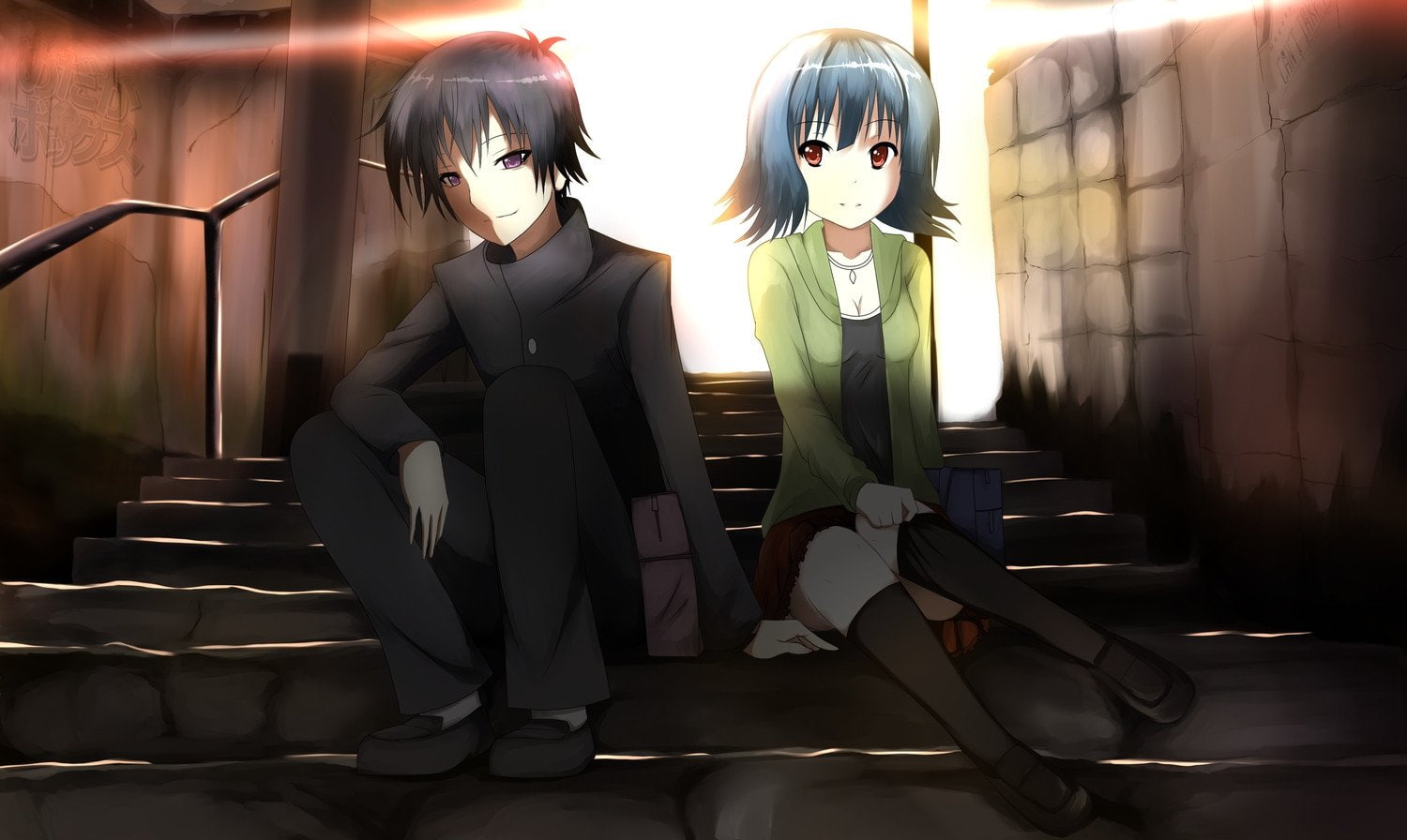 Medaka Box, Suirenji Ruka, Anime, 720P, Misogi Kumagawa, HD Wallpaper