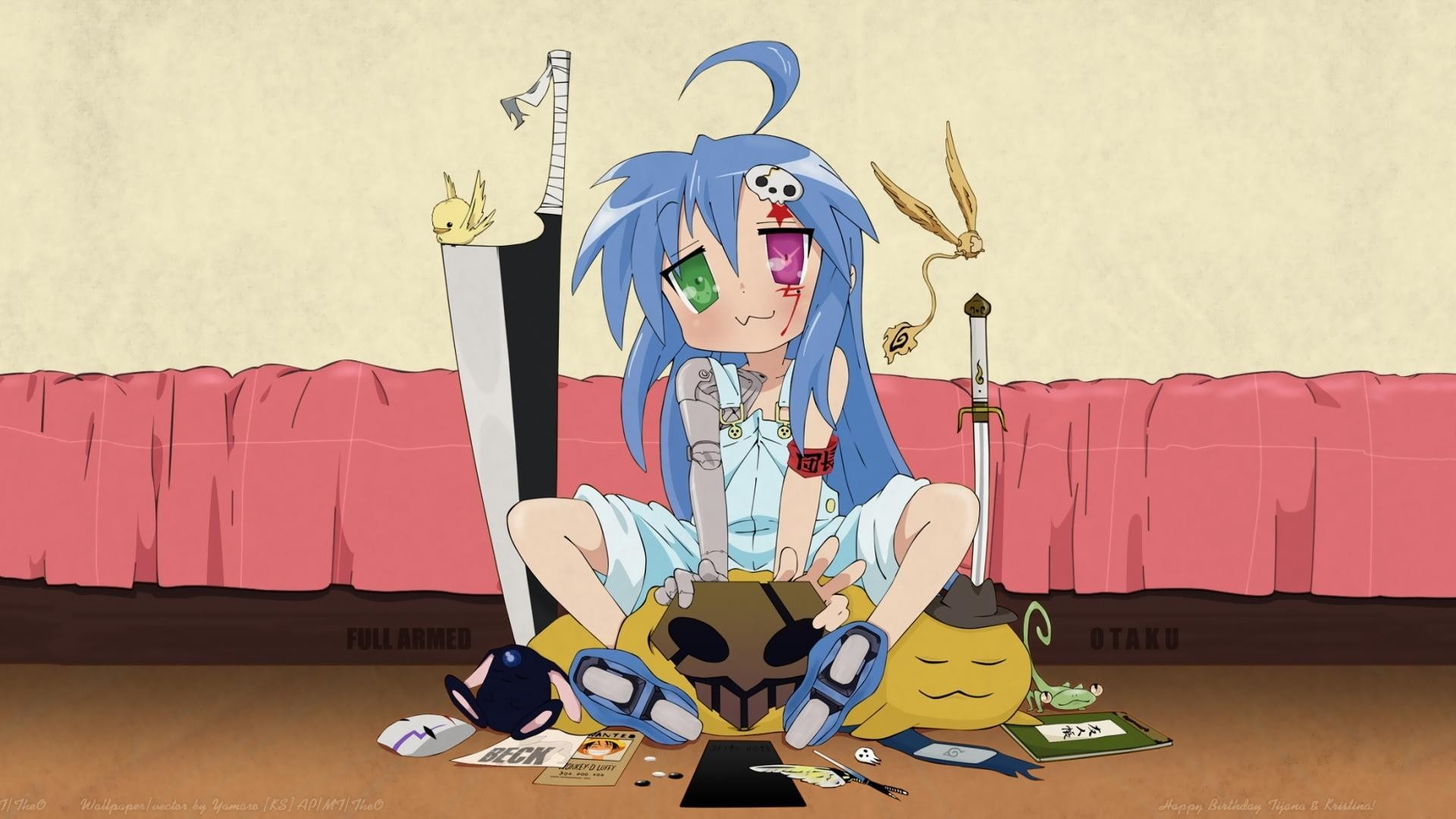 Code Geass, Medaka Box, Samurai Champloo, Darker than Black, The Melancholy of Haruhi Suzumiya, Tengen Toppa Gurren Lagann, 1080P, Air Gear, Lucky Star, HD Wallpaper
