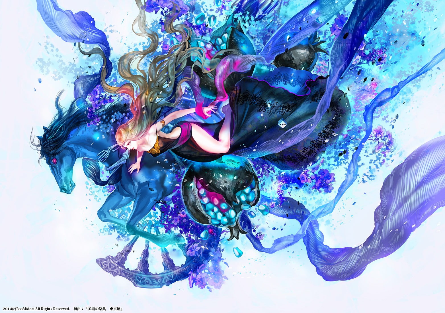 nature, blob, 720P, mixing, Persephone (PandD), no people, Puzzle and Dragons, chaos, ink, underwater, motion, studio shot, choice, sea, abstract, watercolor paints, HD Wallpaper