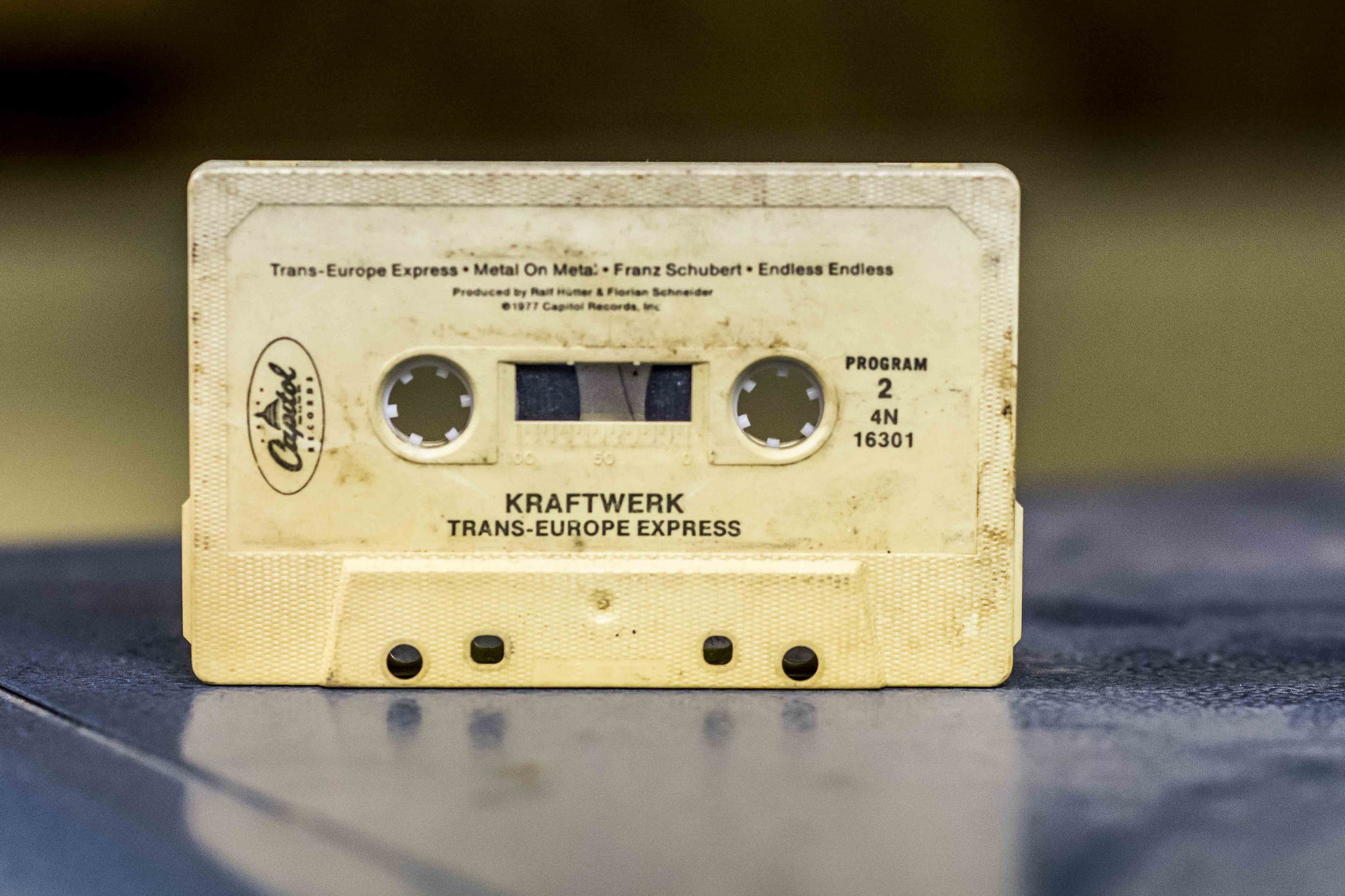 old, still life, selective focus, table, sound, stereo, obsolete, tape, text, sound Recording Equipment, cassette, audio Cassette, technology, 1080P, beige, HD Wallpaper