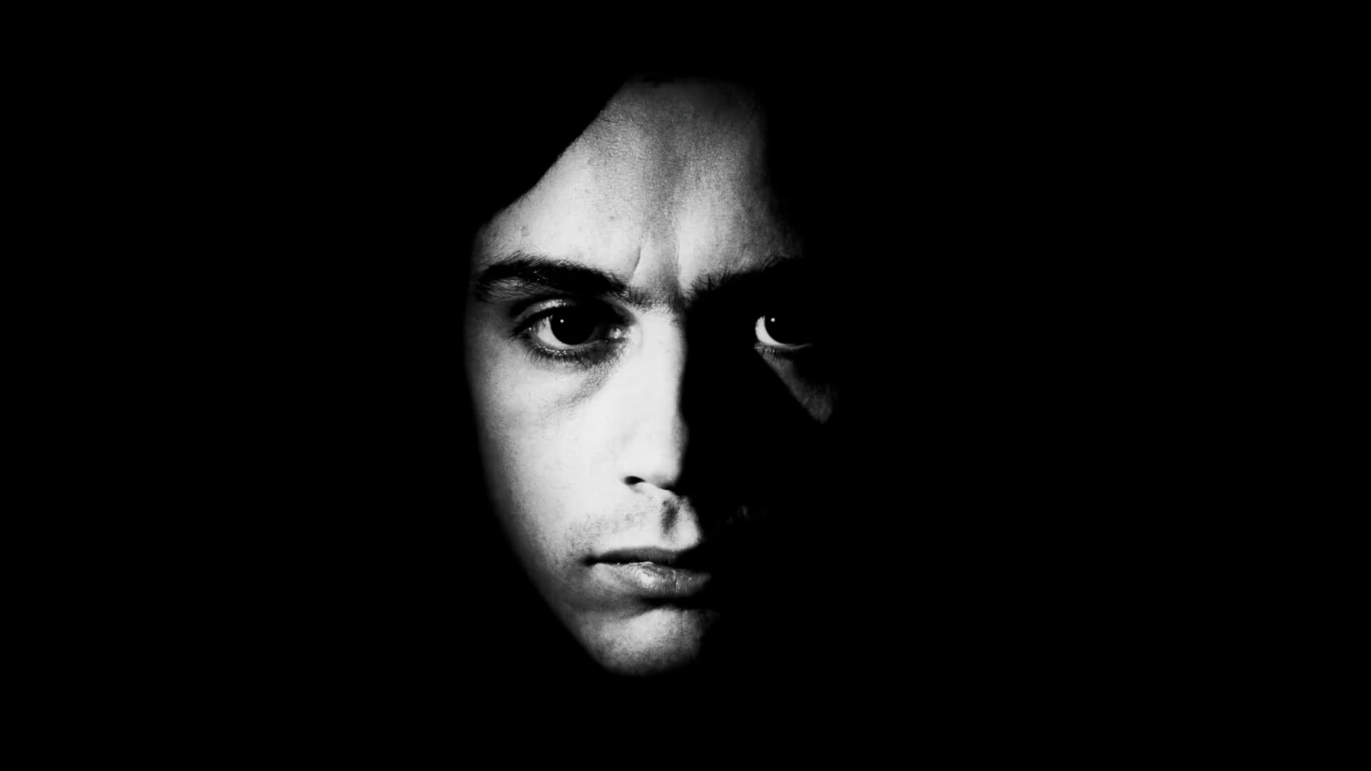 electronic music, face, men, Jean Michel Jarre, 1080P, monochrome, Equinoxe, music, HD Wallpaper