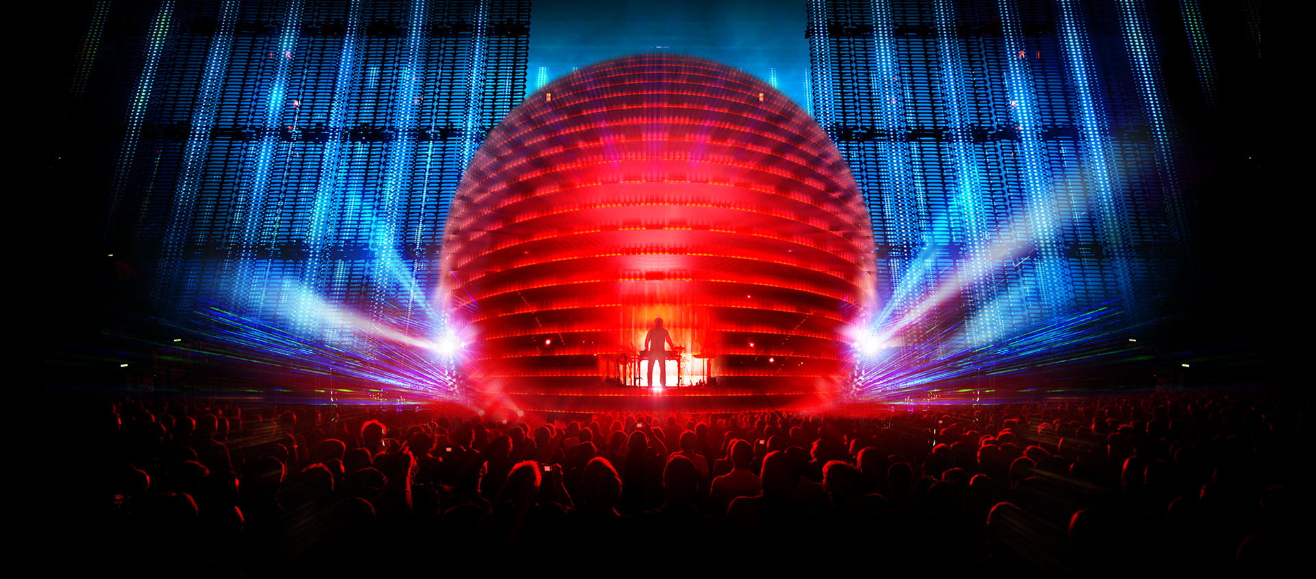 Jean Michel Jarre, music, electronic music, 1080P, HD Wallpaper