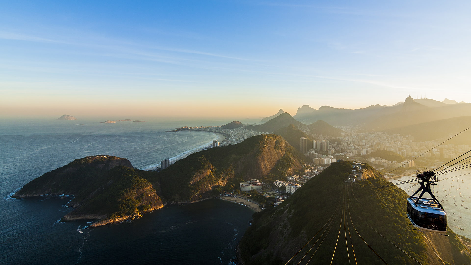 landscape, mountains, hd, cityscape, janeiro, rio, buildings, 1080P, de, HD Wallpaper