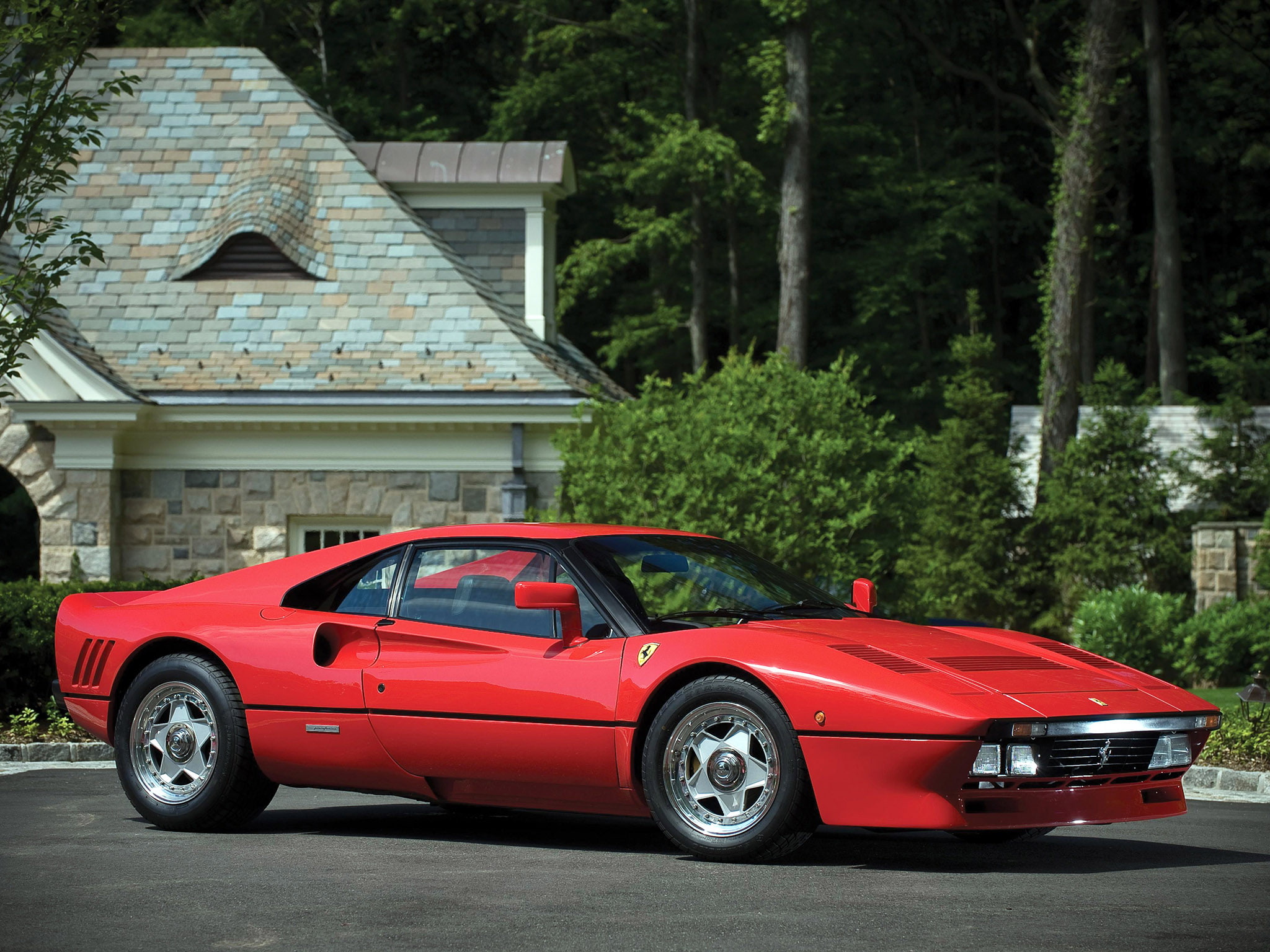 ferrari, 1080P, classic, 1985, supercars, 288, supercar, gto, HD Wallpaper