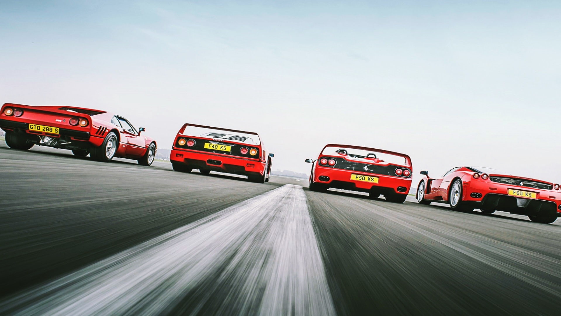 road, Ferrari, italian, 1080P, ferrari 288 gto, Ferrari F50, Ferrari F40, Ferrari Enzo, racing, HD Wallpaper