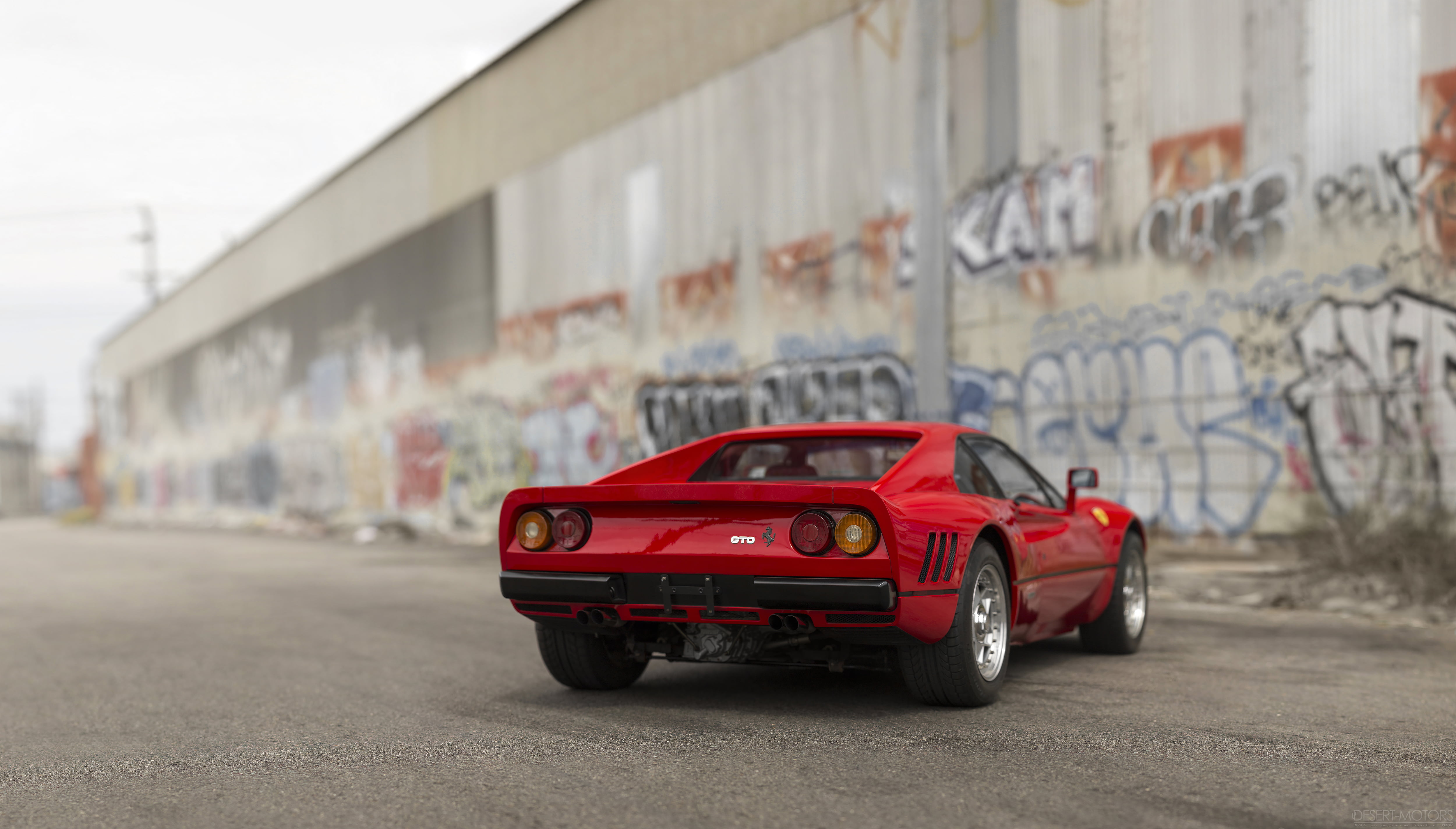 Ferrari, ferrari 288 gto, red cars, sports car, 4K, Group B, HD Wallpaper