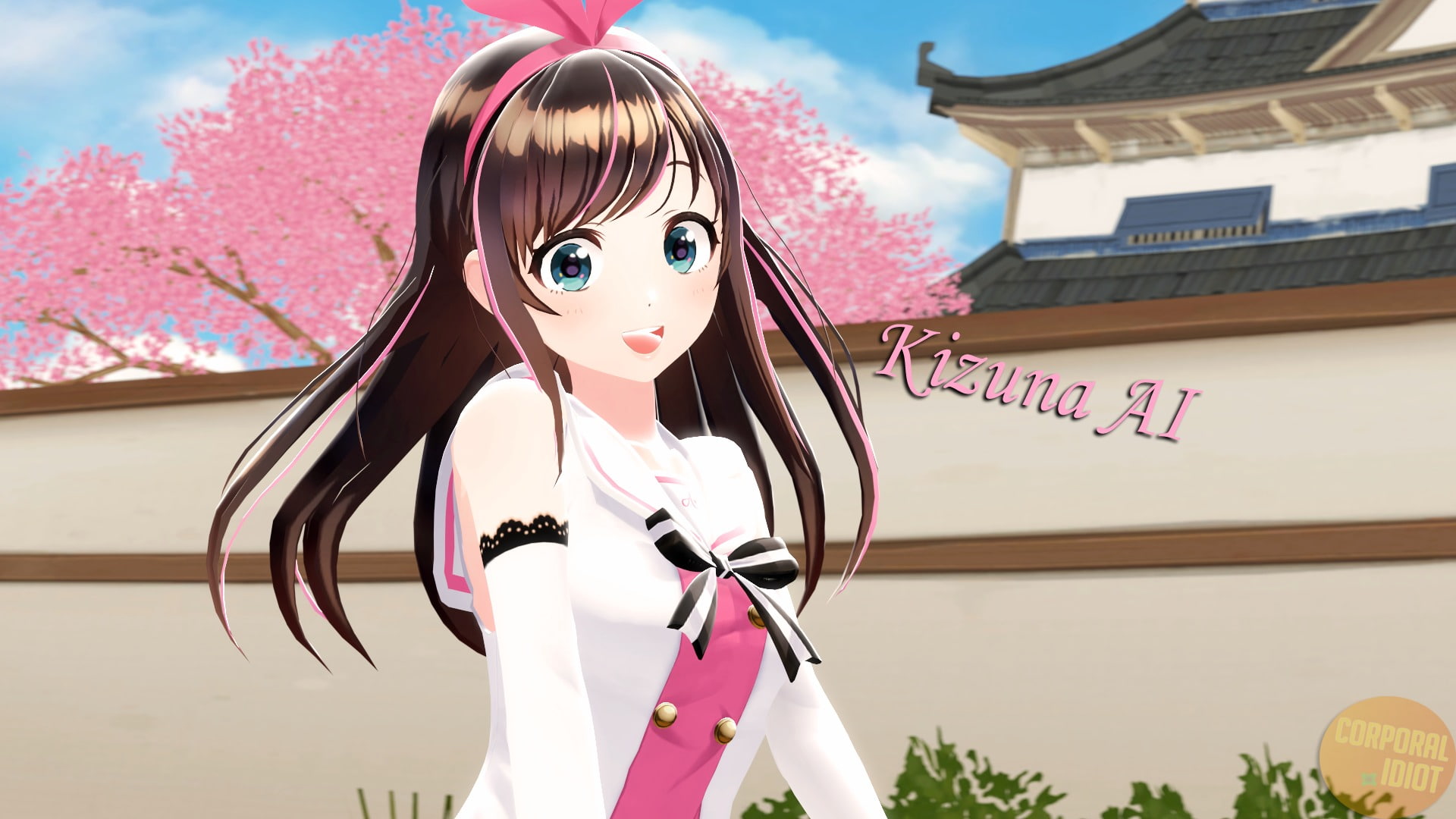 AI Channel, Anime, 1080P, Kizuna AI, HD Wallpaper