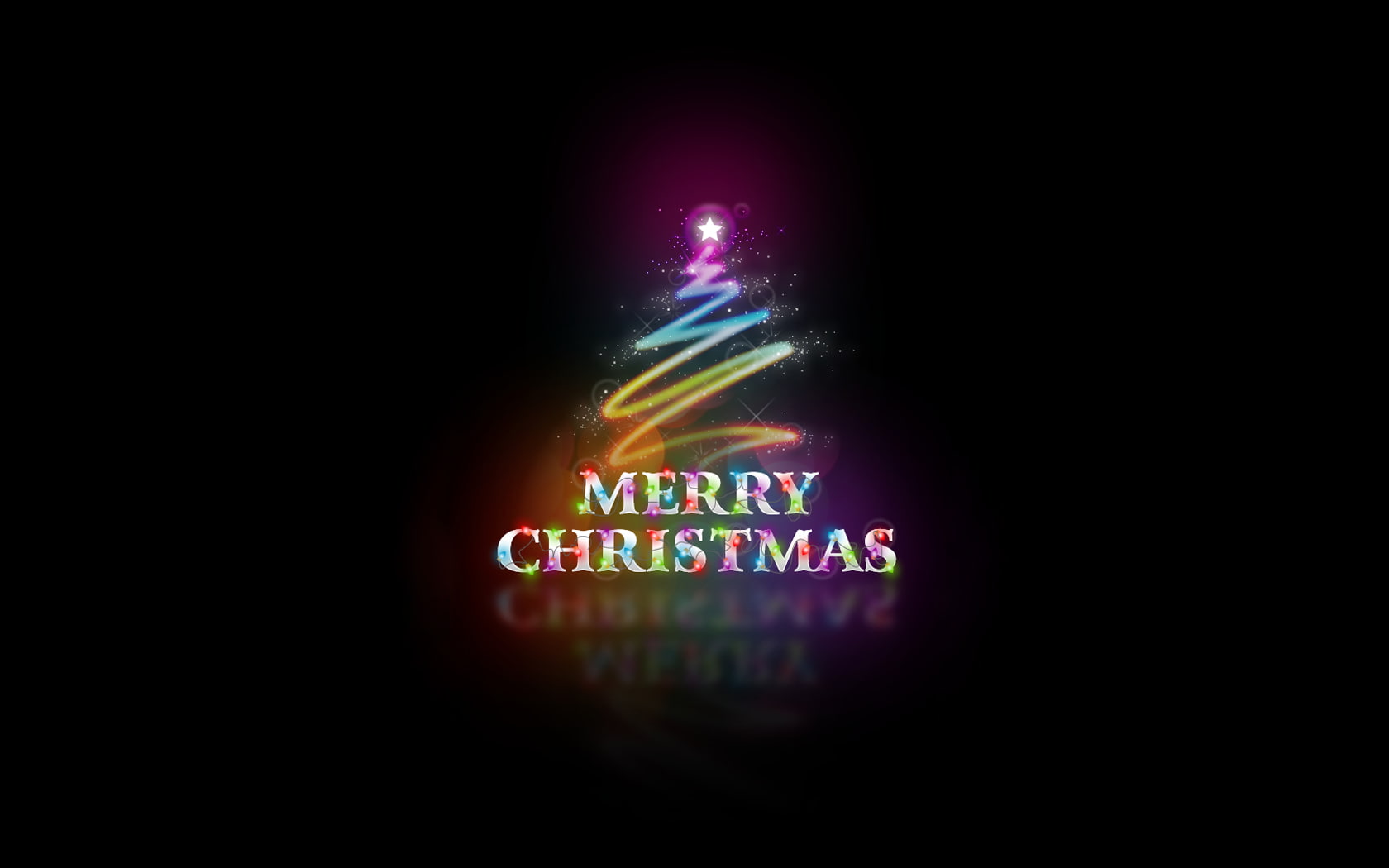 typography, 720P, Christmas, black background, quote, vector graphics, HD Wallpaper