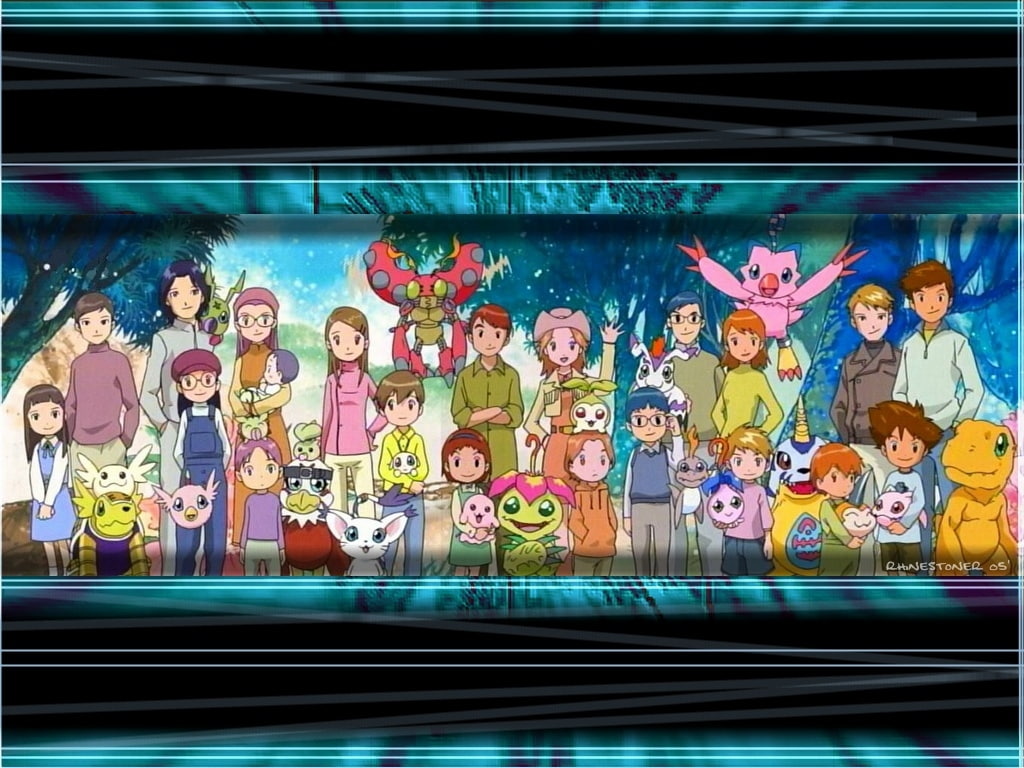 hd, fantasy, 480P, cast, digimon, anime, cartoon, art, HD Wallpaper