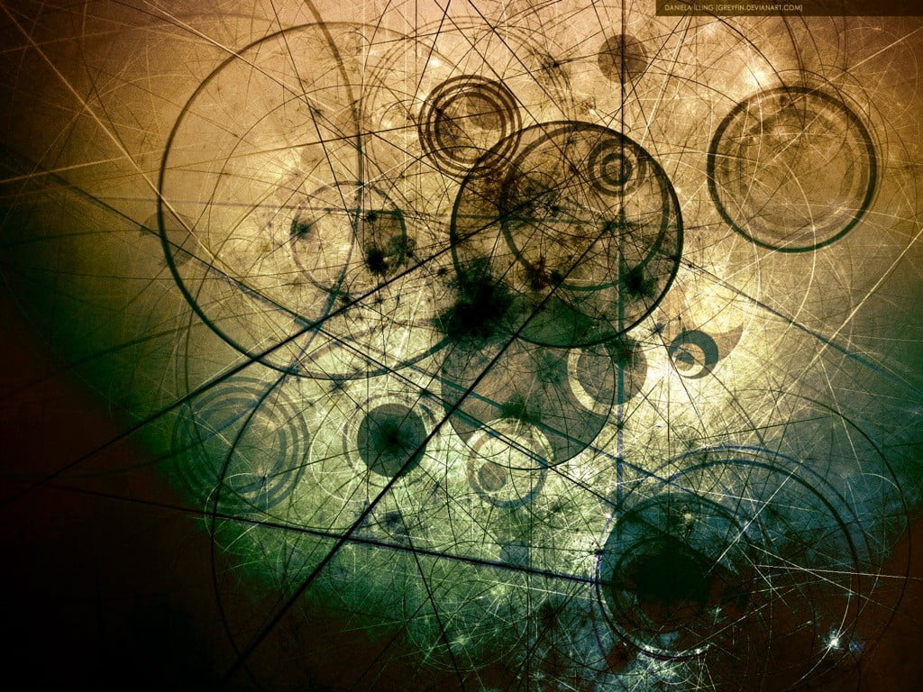 illustration, moon, 480P, abstract, crescent, artwork, circle, HD Wallpaper