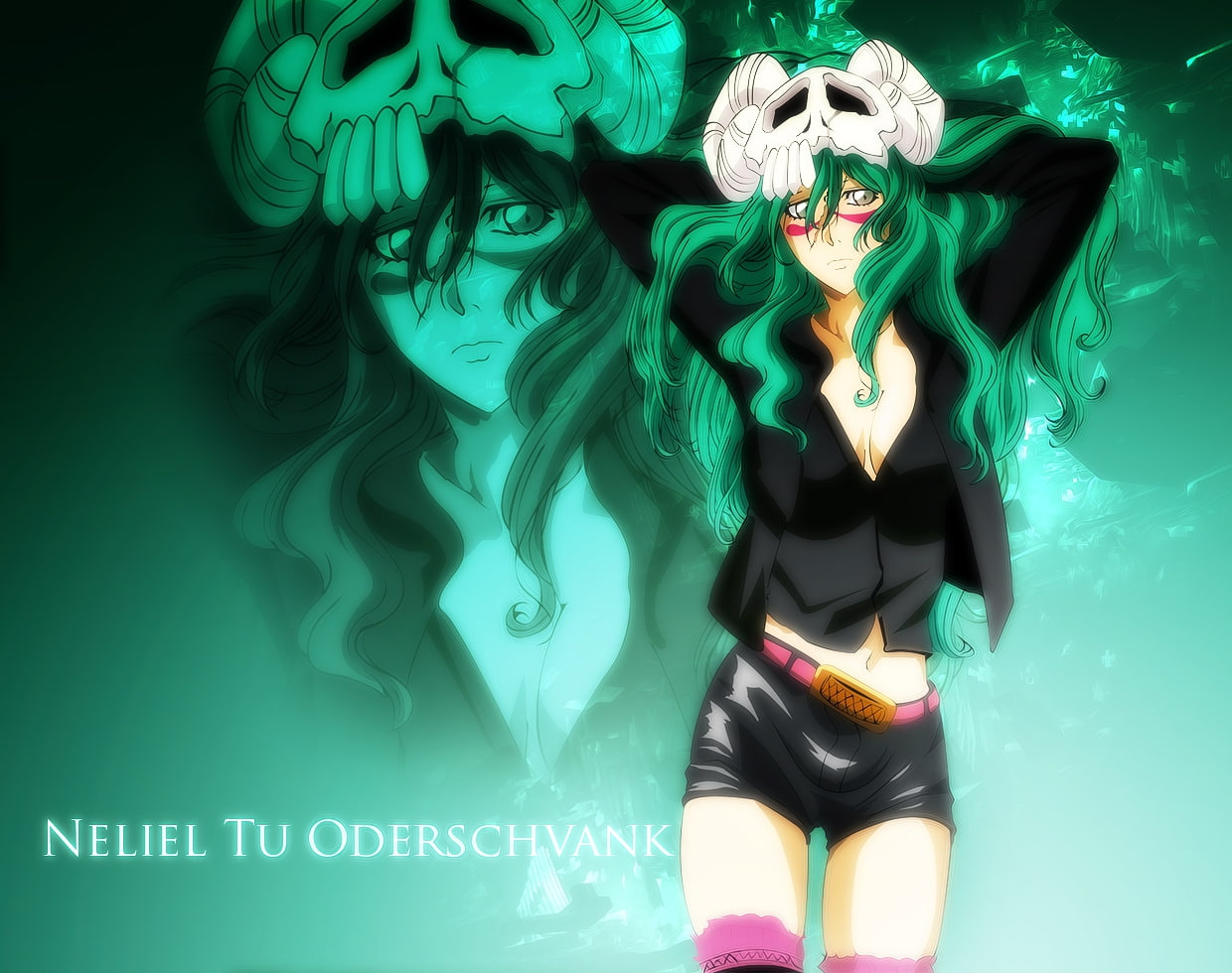 hd, tu, odelschwanck, espada, anime, nelliel, bleach, art, 480P, x, HD Wallpaper