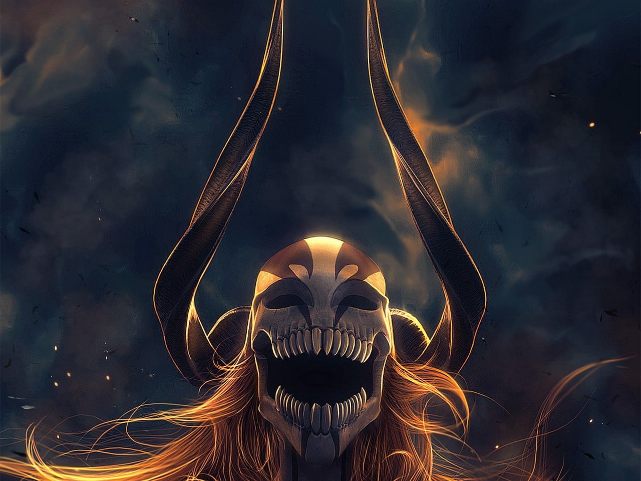 720P, architecture, Kurosaki Ichigo, anime, celebration, illuminated, firework display, outdoors, Vasto Lorde, arts culture and entertainment, sky, people, HD Wallpaper