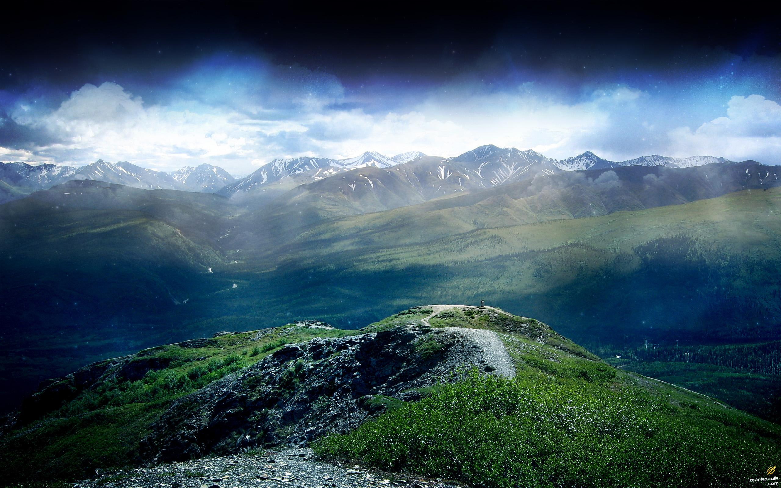 2K, hillside, HD Wallpaper