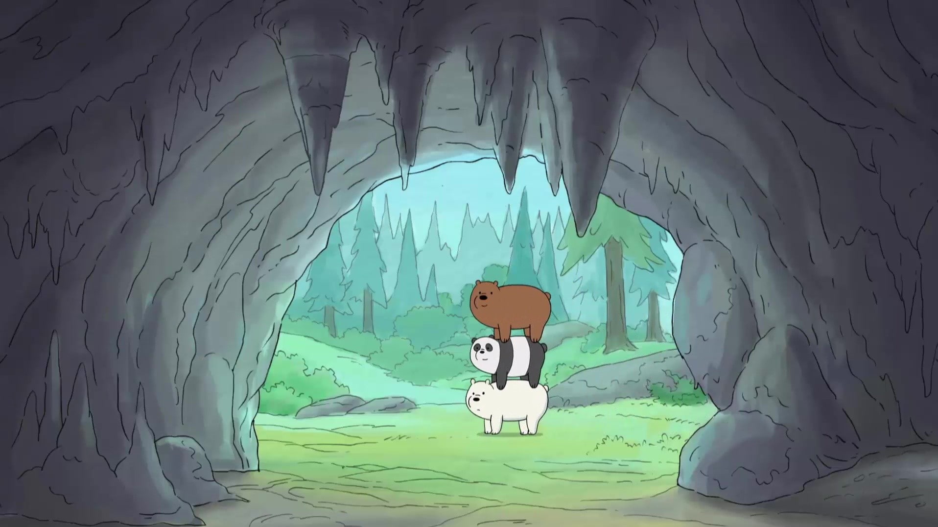 Capture, WeBareBears, 720P, HD Wallpaper