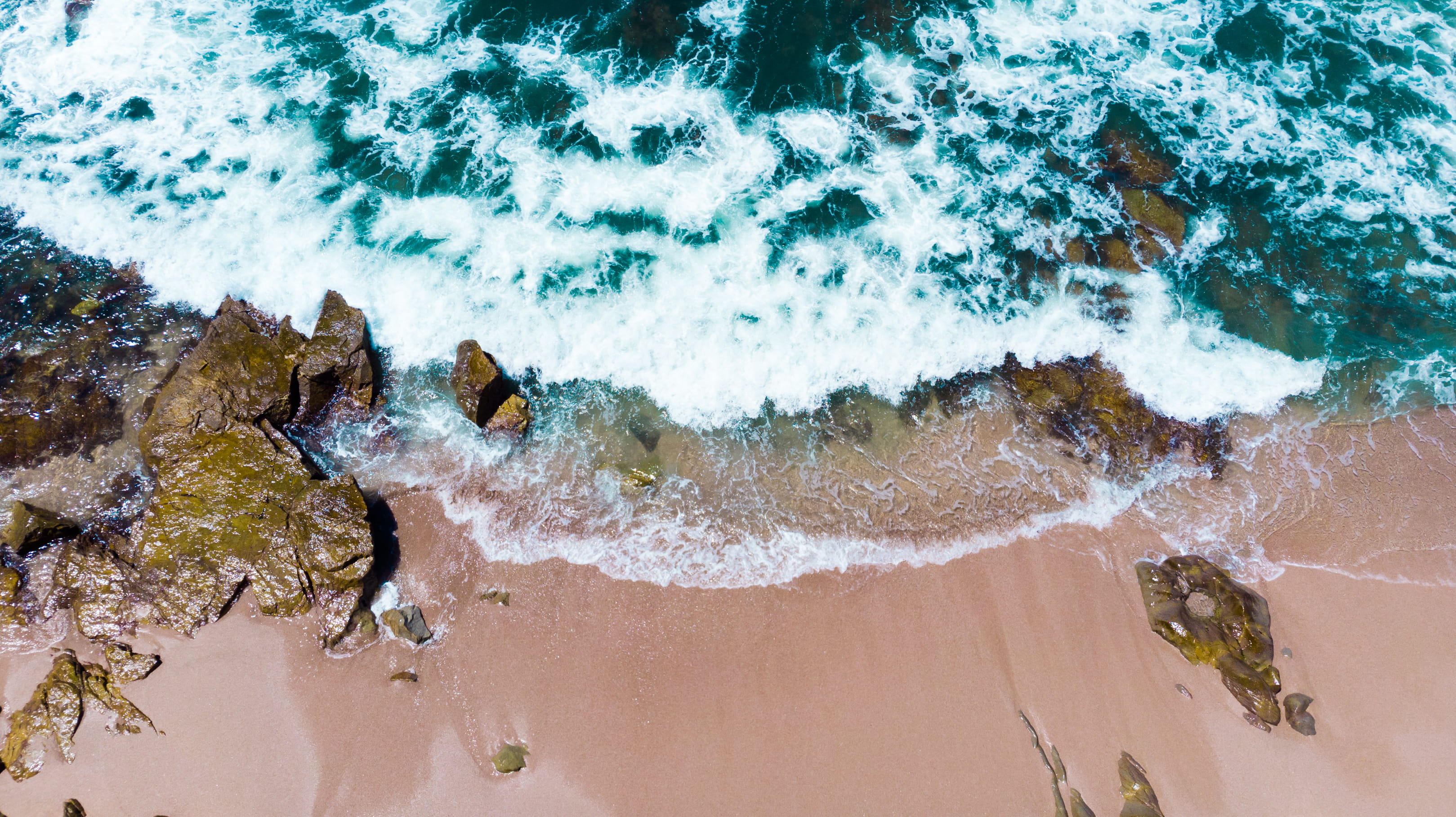 spring, outdoors, beach, motion, people, water, surfing, mazatlan, high angle view, beauty in nature, waves, aquatic sport, wave, nature, sunlight, land, HD Wallpaper