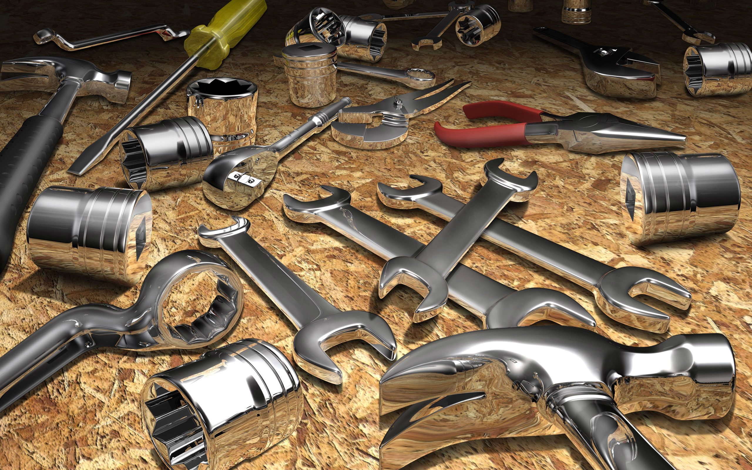Shine, choice, lot, indoors, close-up, work tool, abstraction, large group of objects, land vehicle, collection, still life, repair, variation, the these pliers, HD Wallpaper