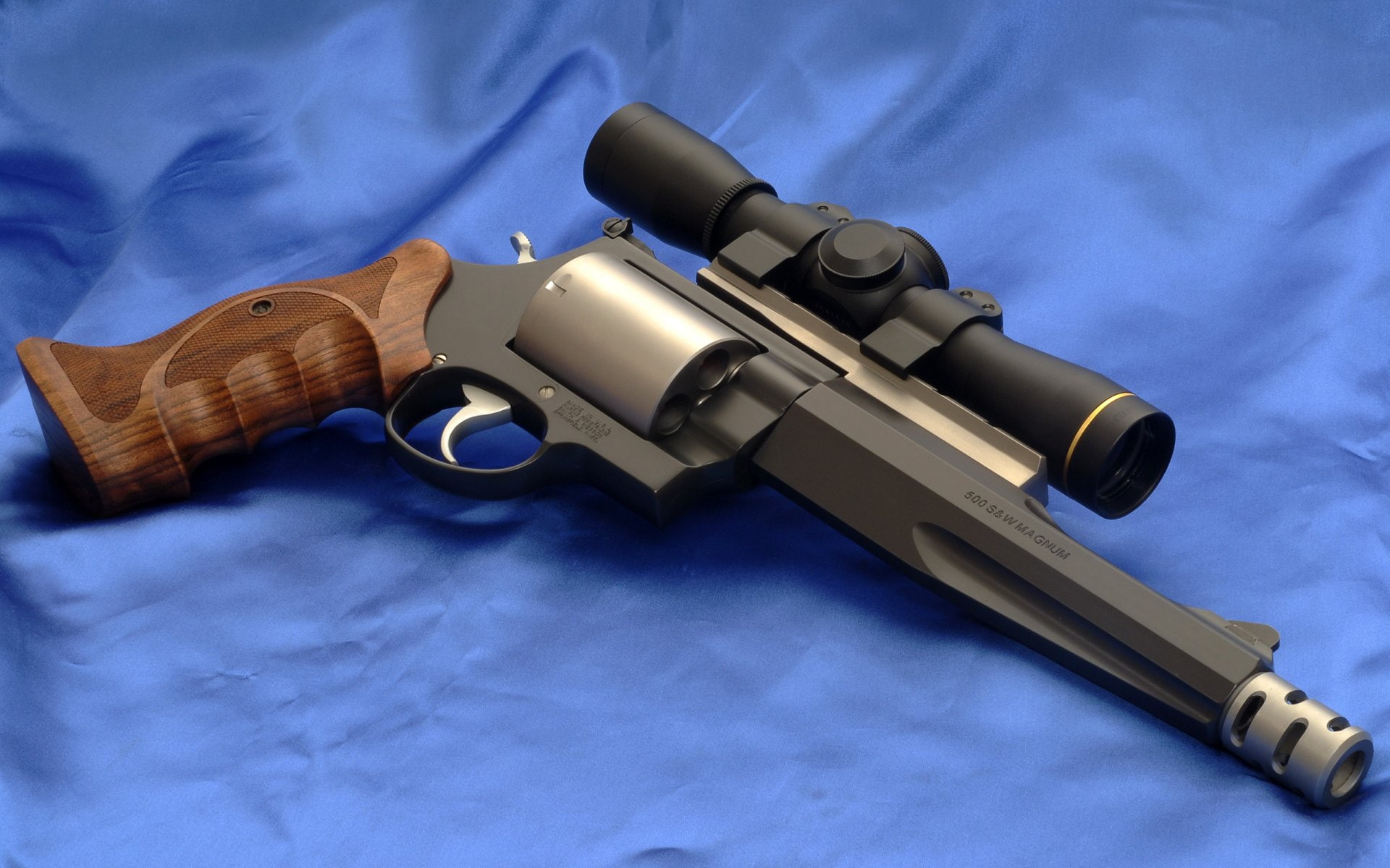 Smith and Wesson 500 Magnum Revolver, Weapons, 1080P, HD Wallpaper