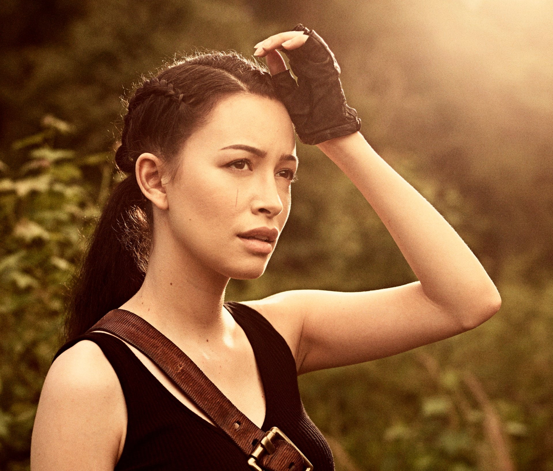 1080P, Rosita Espinosa, TV Show, The Walking Dead, Christian Serratos, HD Wallpaper