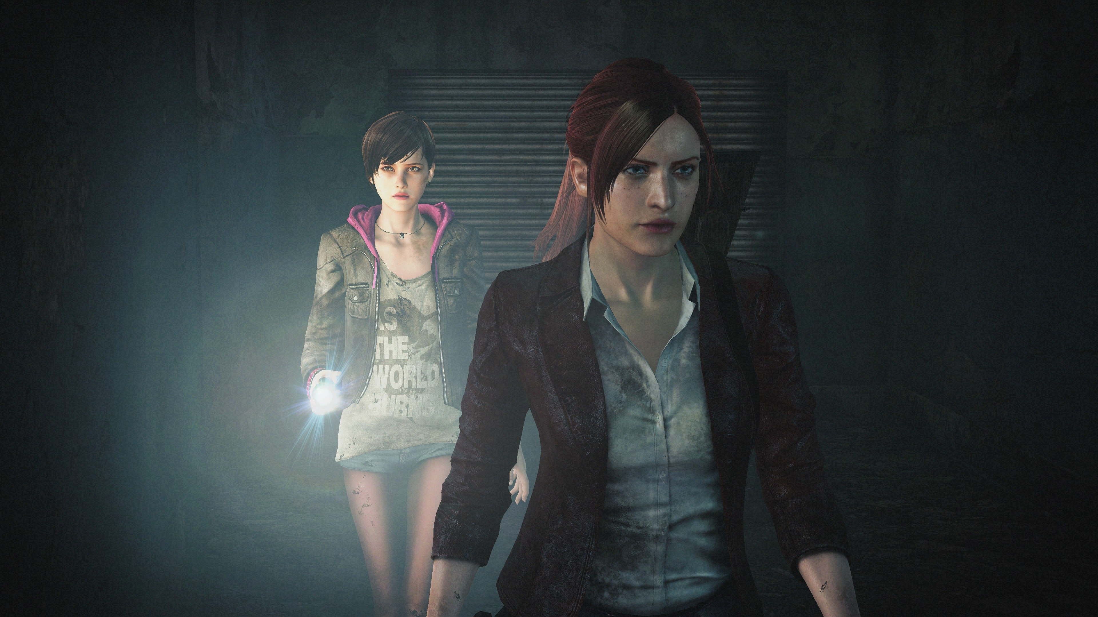 gameplay, monsters, Episode 2, Claire Redfield, 4K, Xbox One, Moira Burton, coop, PS4, PC, survival horror, review, Resident Evil: Revelations 2, screenshot, HD Wallpaper
