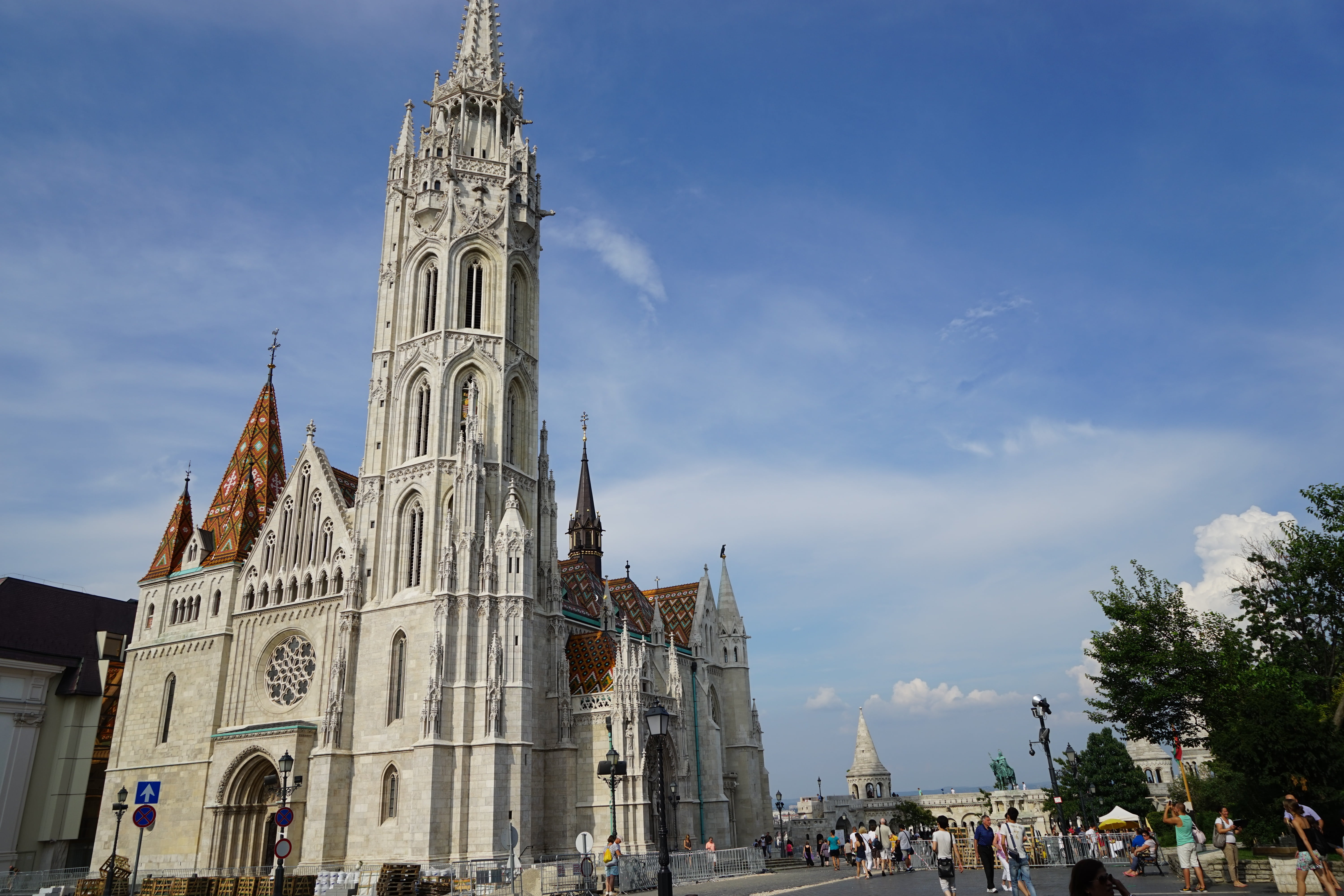 city, architecture, spire, 5K, sky, belief, tourism, nature, cloud - sky, budapest, hungary, place of worship, town car visibility per, travel, building, HD Wallpaper