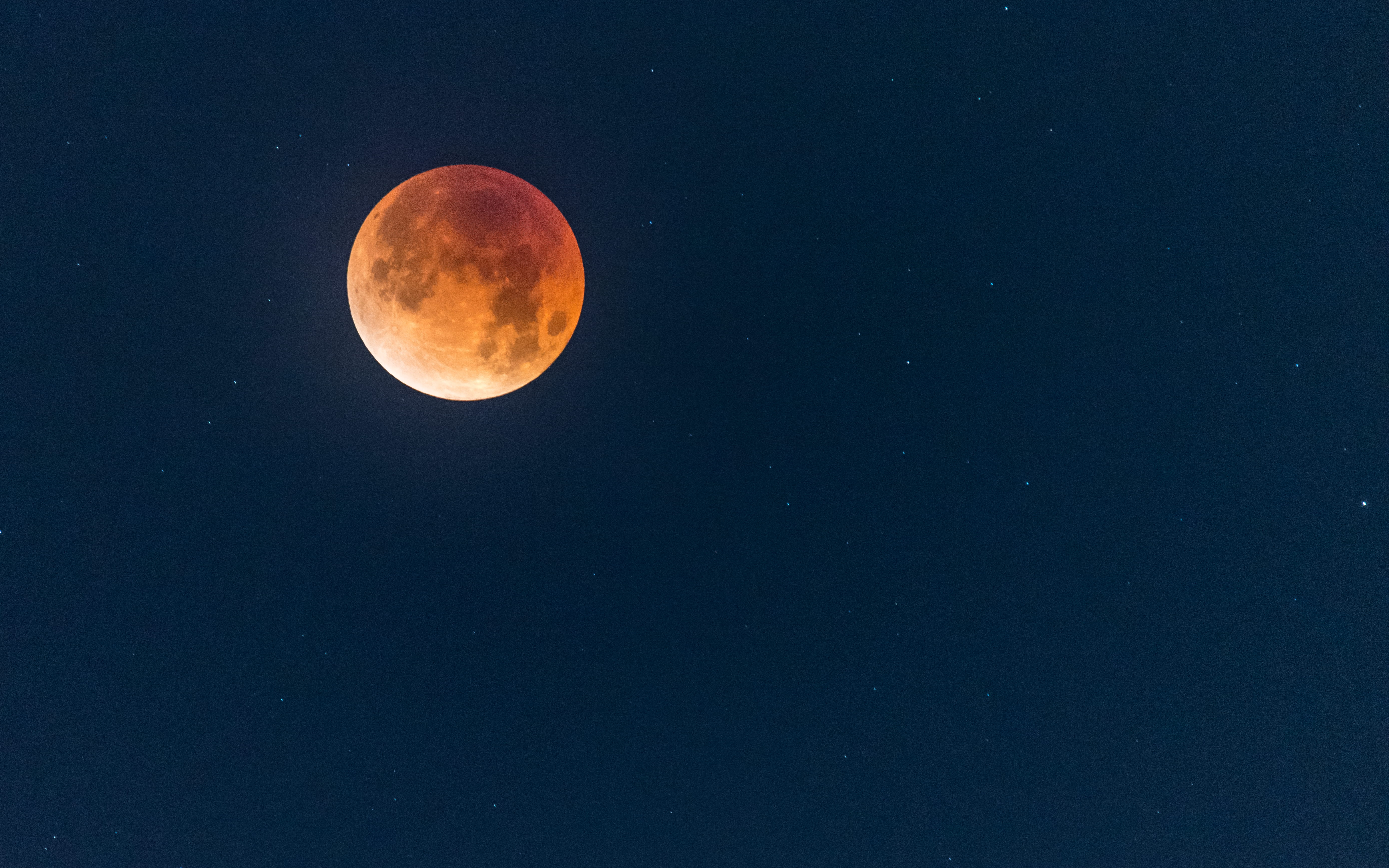 low angle view, star - space, night, beauty in nature, lunar eclipse, idyllic, sky, supermoon, celestial, photography, eclipse, orange color, space and astronomy, HD Wallpaper