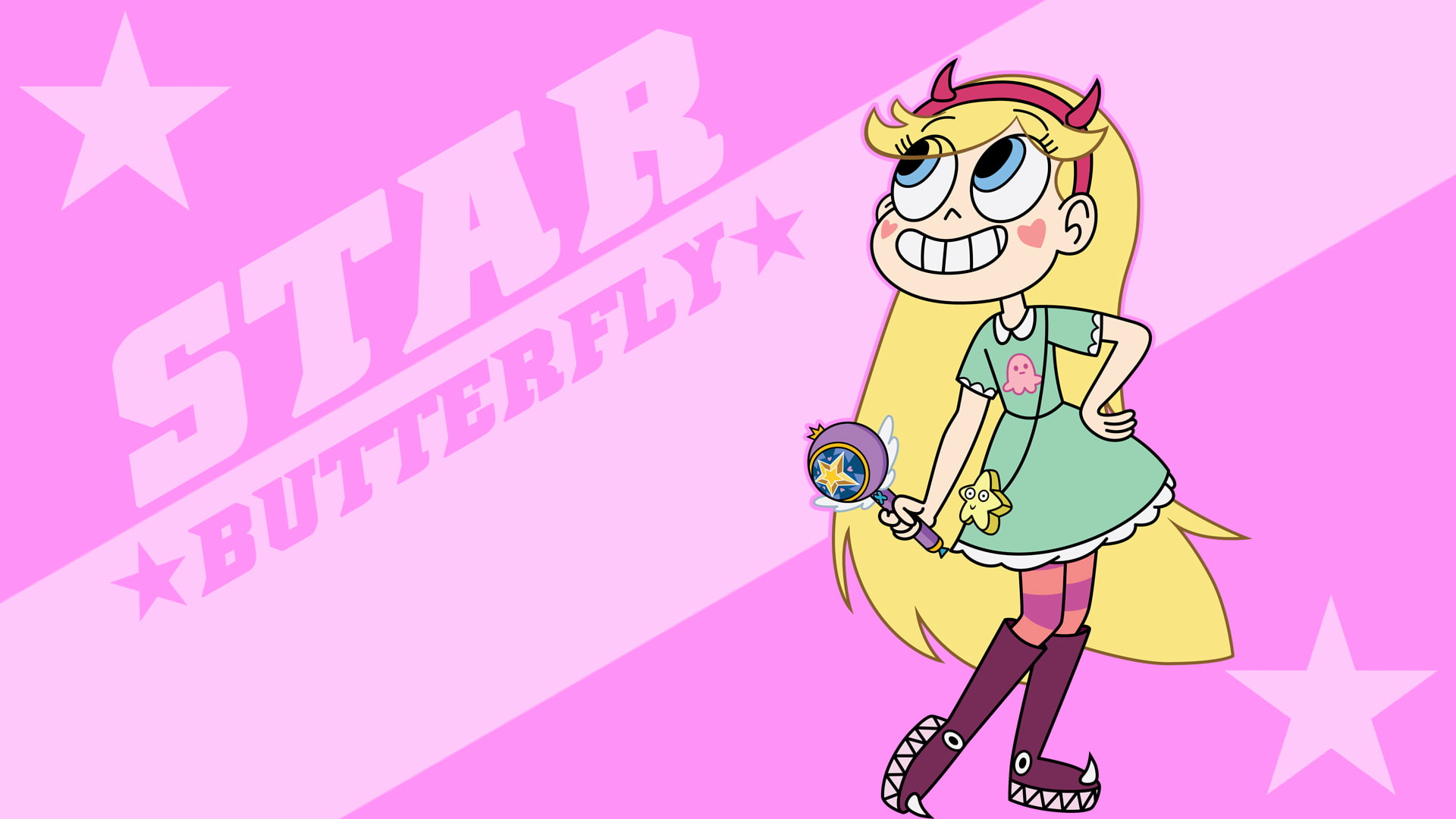 1080P, Star vs. the Forces of Evil, Star Butterfly, TV Show, HD Wallpaper