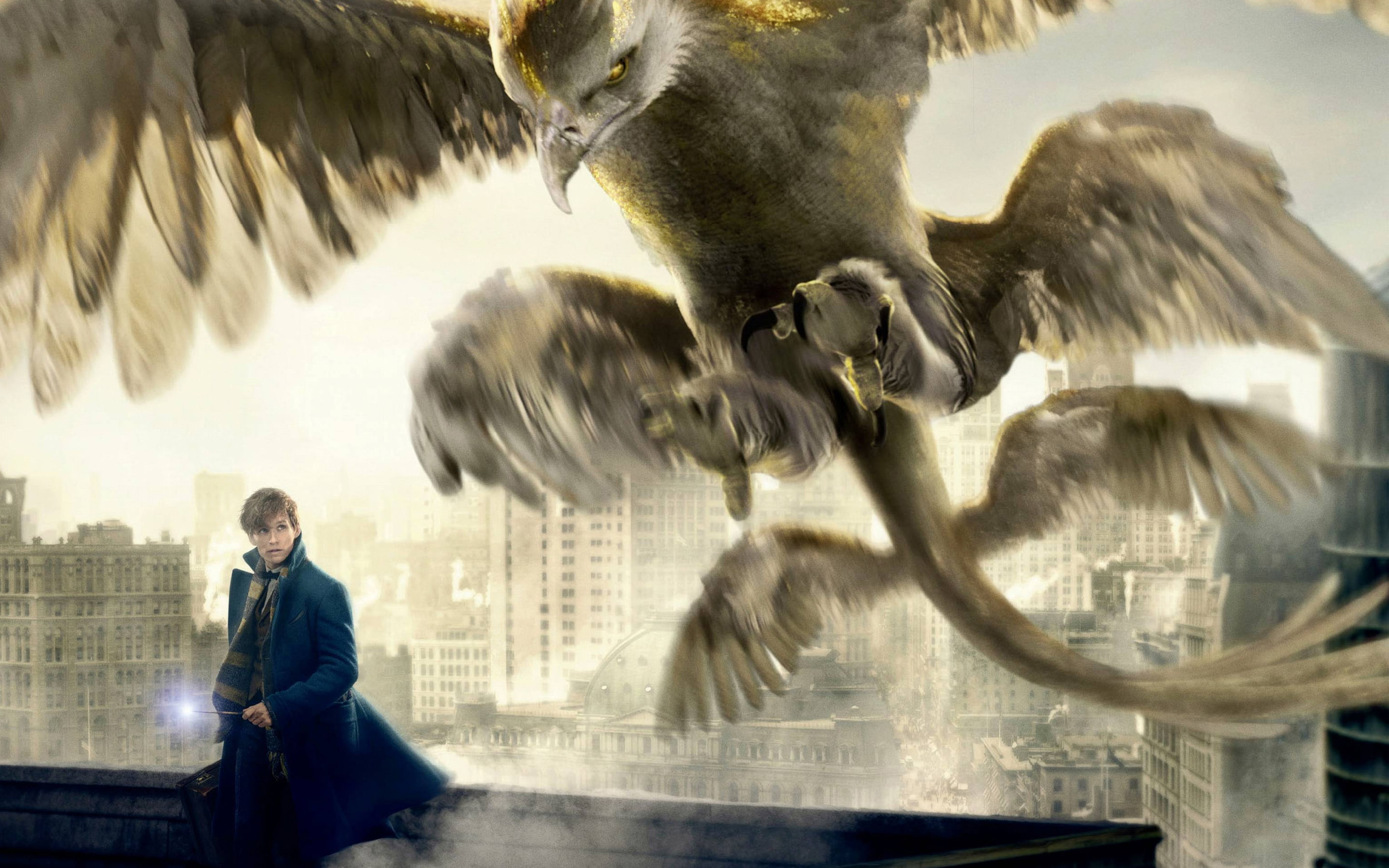 2K, Fantastic Beasts and Where to Find Them, newt scamander, Movies, thunderbird, HD Wallpaper