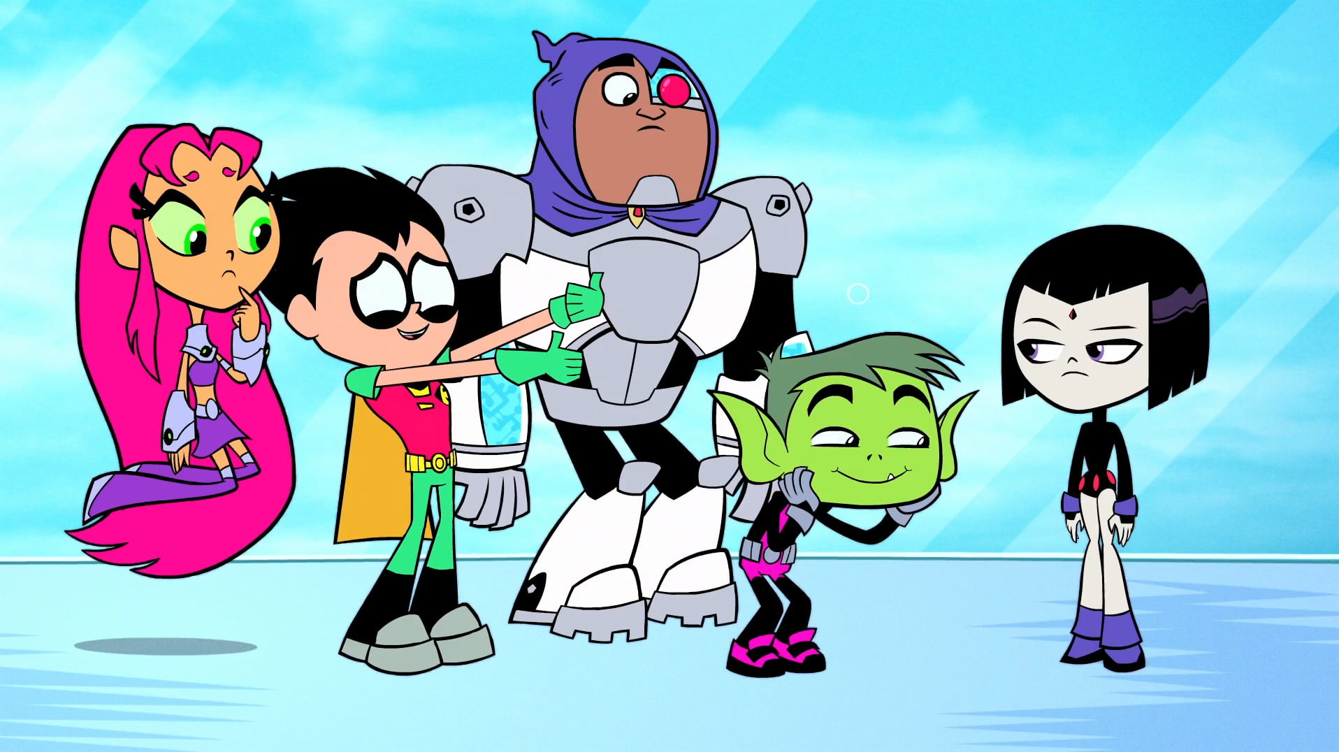 positive emotion, happiness, indoors, females, Beast Boy, food, fun, 720P, people, women, nature, smiling, real people, communication, men, Starfire (DC Comics), HD Wallpaper