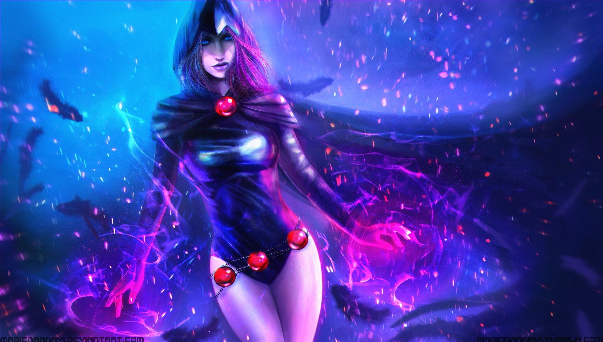 Raven (DC Comics), Comics, 1080P, Raven, HD Wallpaper