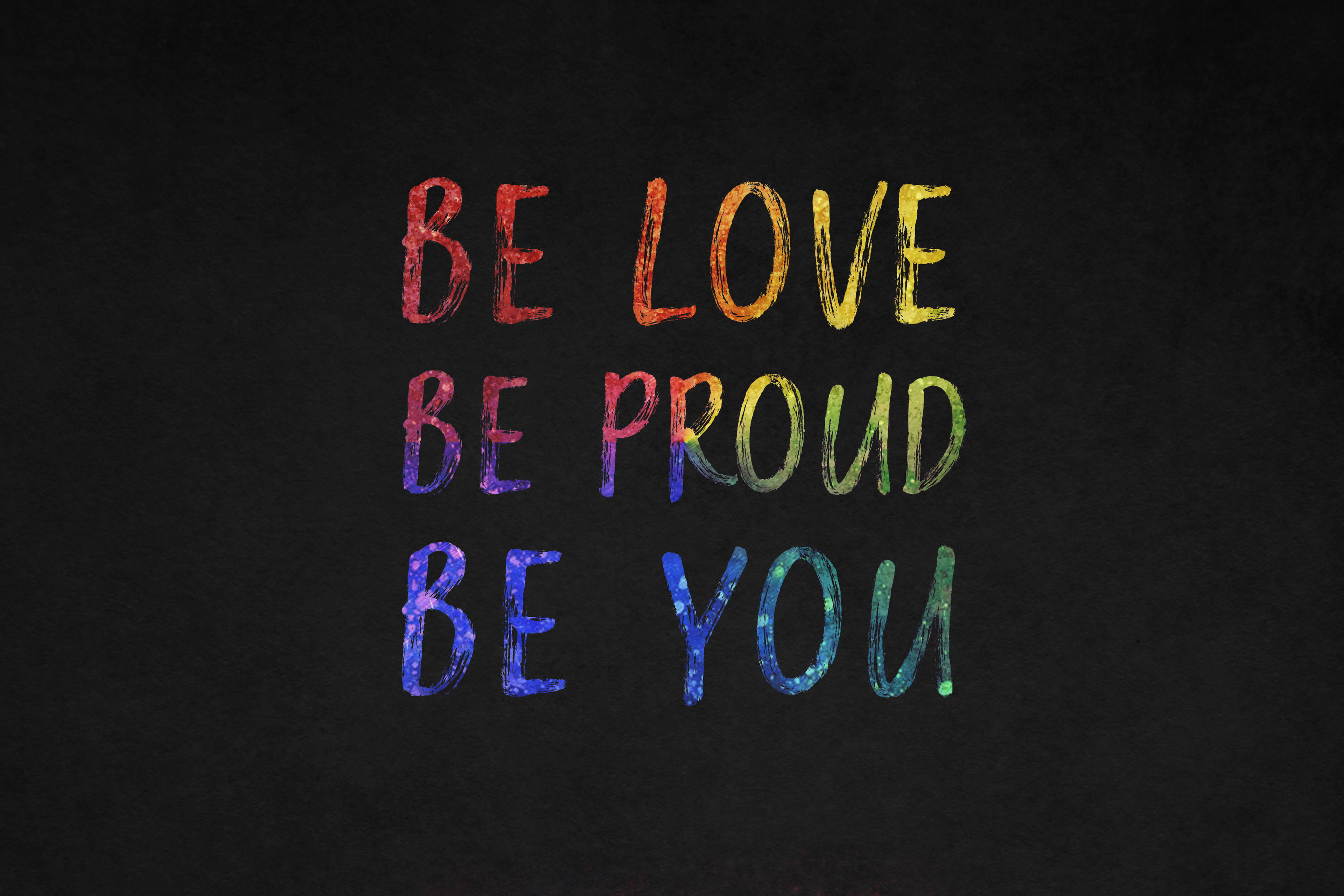 Popular quotes, Be Love, 4K, Be You, 4K, Be Proud, HD Wallpaper