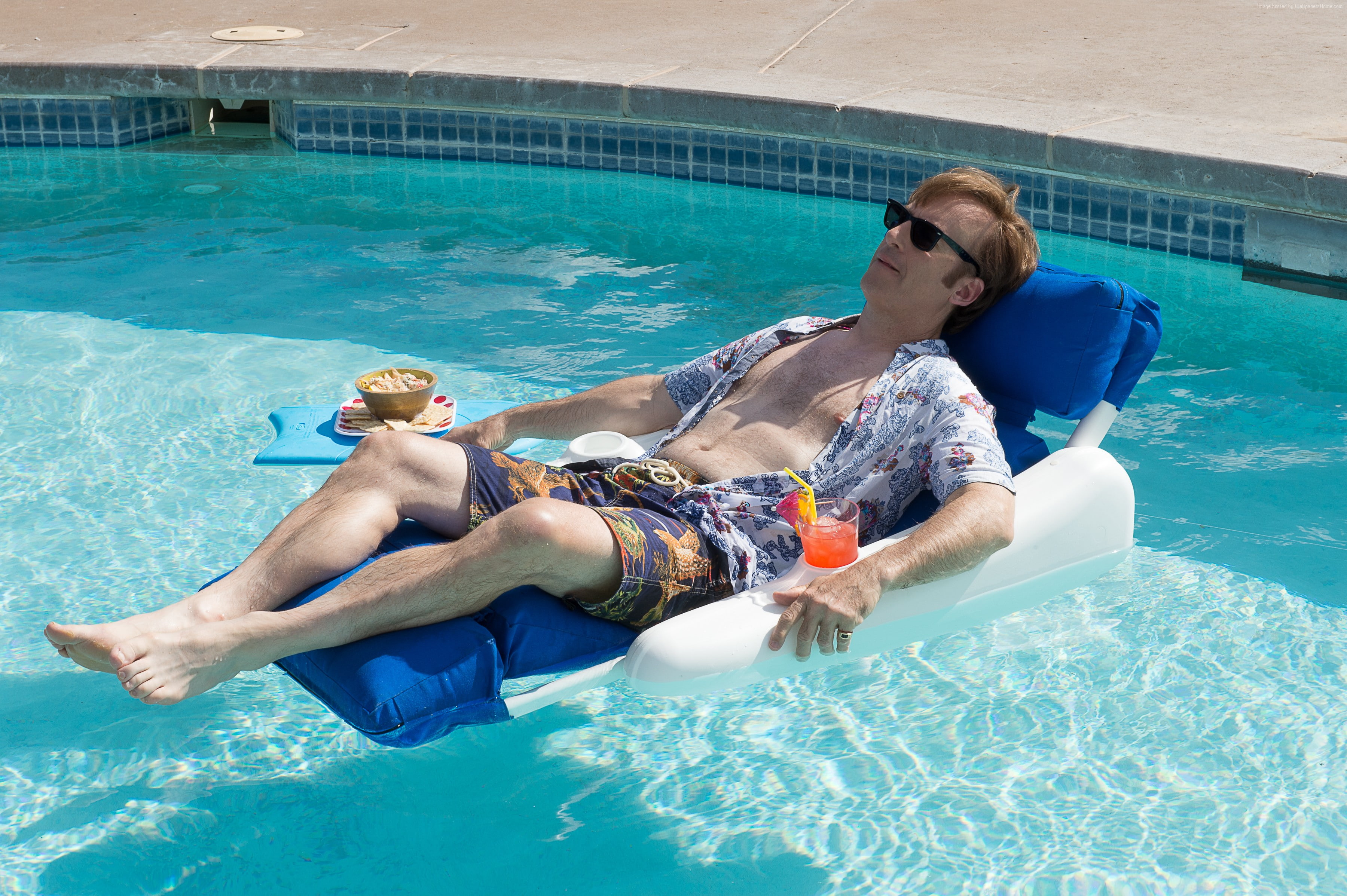 two people, couple - relationship, nature, bonding, leisure activity, clothing, water, swimwear, men, Better Call Saul, lifestyles, 2K, 2 season, pool, HD Wallpaper