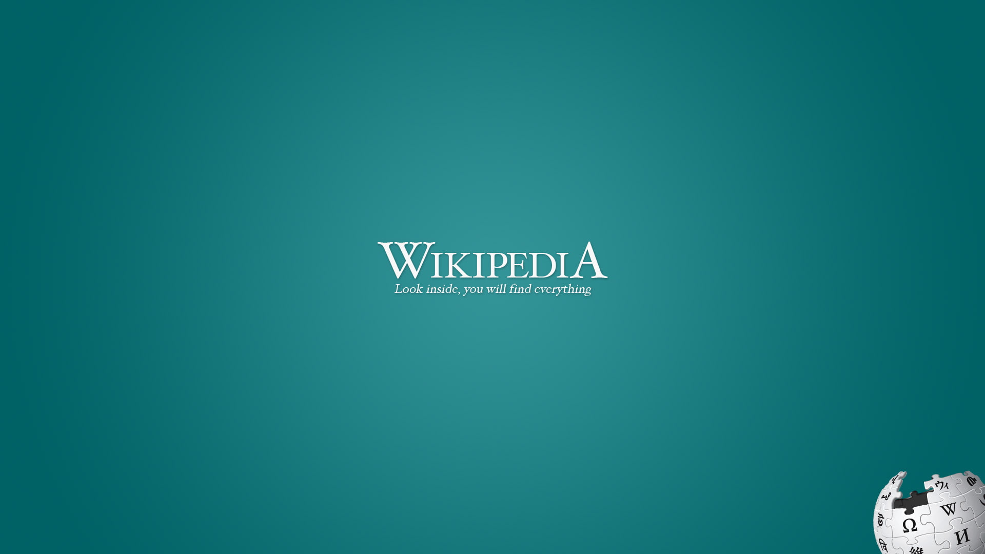 green, inside, website, quote, everything, wikipedia, globe, encyclopedia, blue, 1080P, puzzle, hd, page, HD Wallpaper