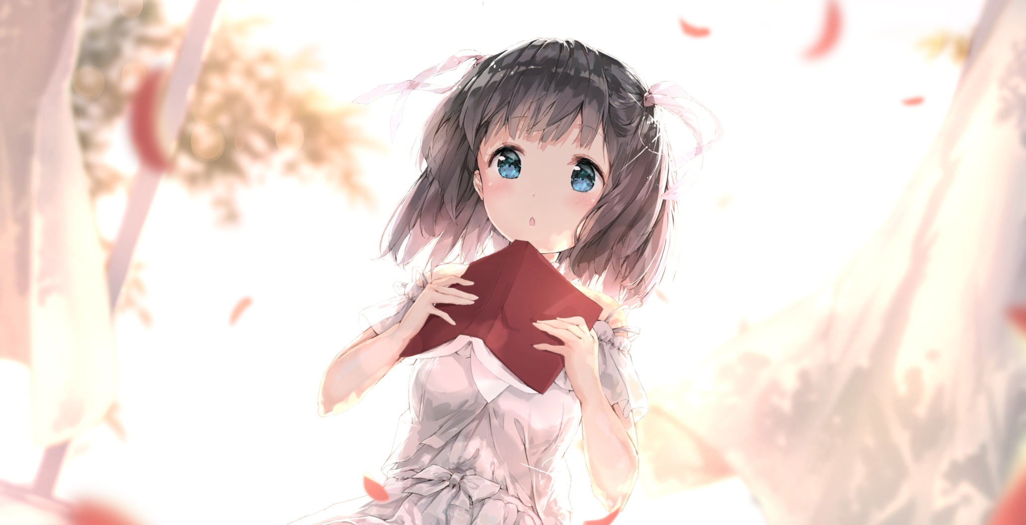 child, lifestyles, The World Only God Knows, leisure activity, one person, waist up, girls, hair, looking at camera, standing, front view, anime girls, HD Wallpaper