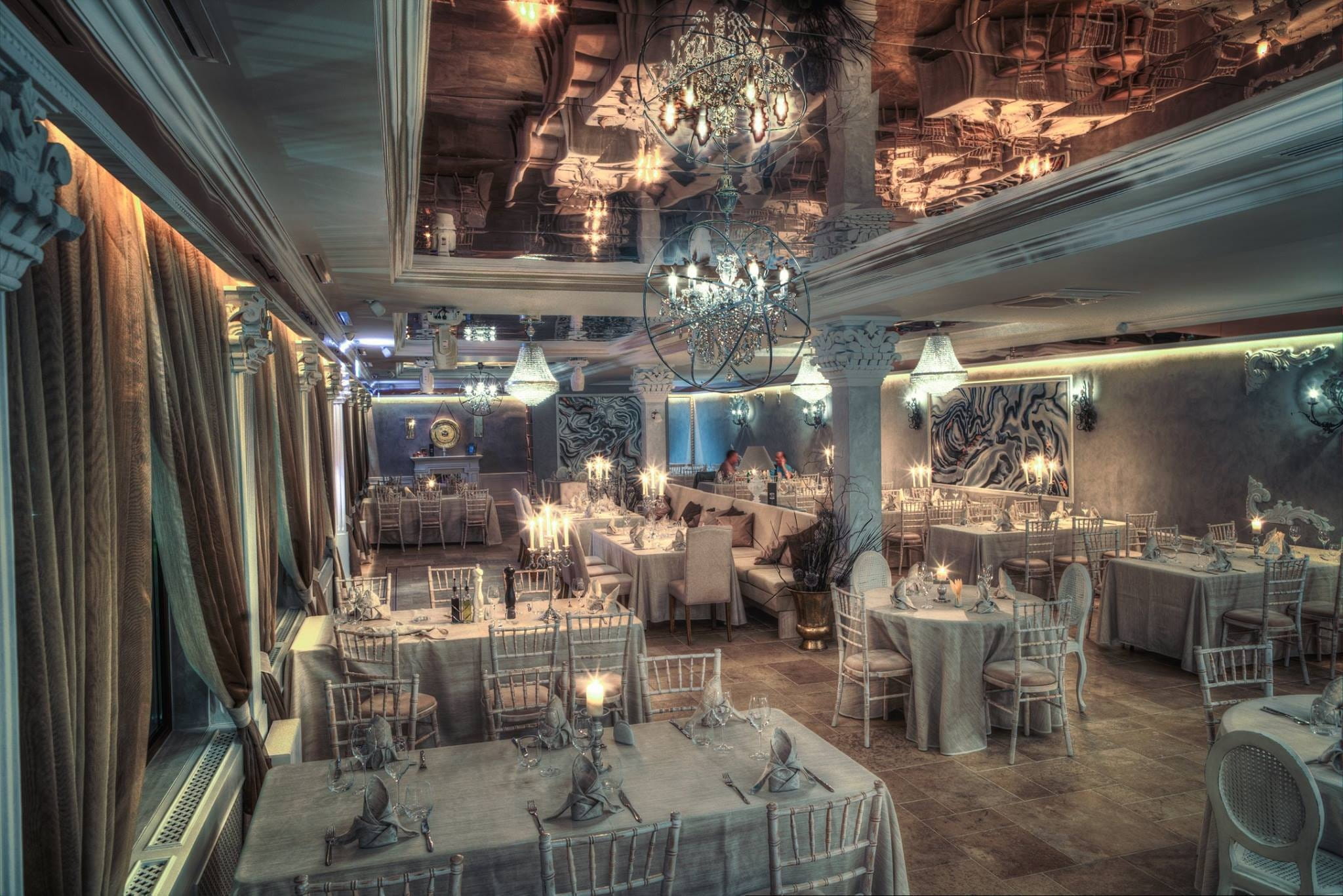 seat, curtain, travel destinations, restaurant, day, dining, no people, ceiling, absence, built structure, candle, building, setting, table, place setting, HD Wallpaper