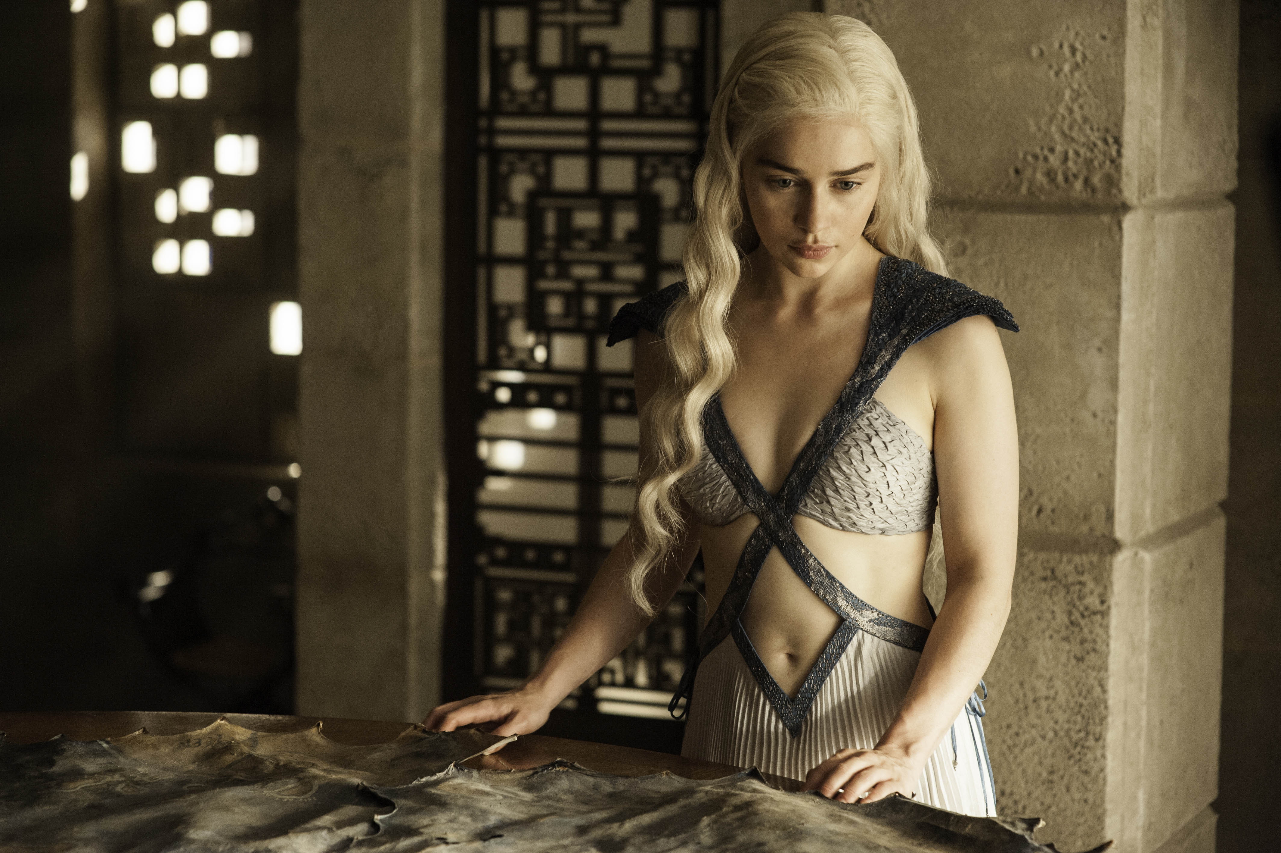 Game of Thrones, 4K, Season 4, Emilia Clarke, Daenerys Targaryen, HD Wallpaper