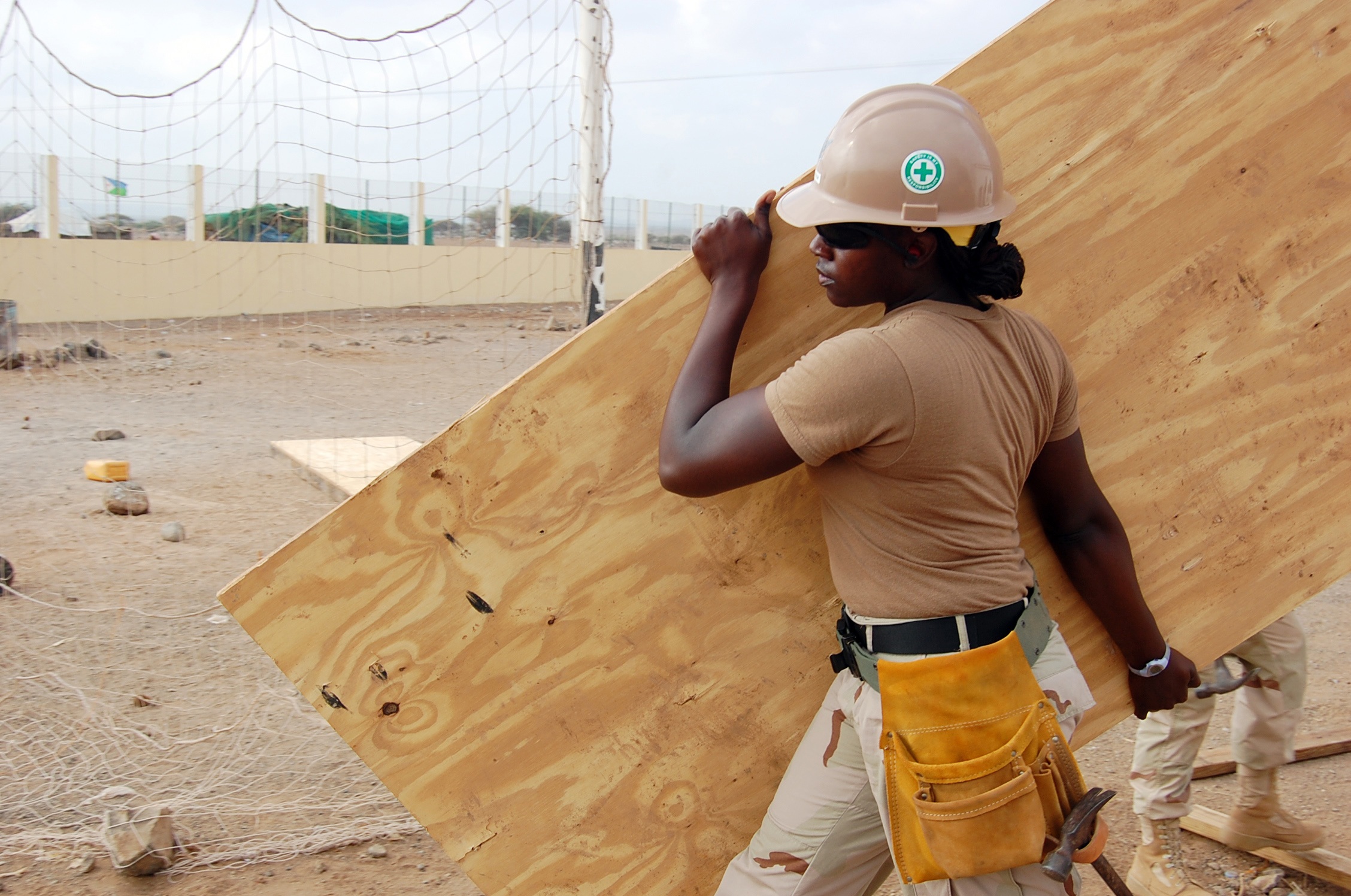 holding, carrying, outdoors, rear view, woman, job, technology, plyboard, construction, wood - Material, standing, real people, plywood, men, adult, young men, HD Wallpaper