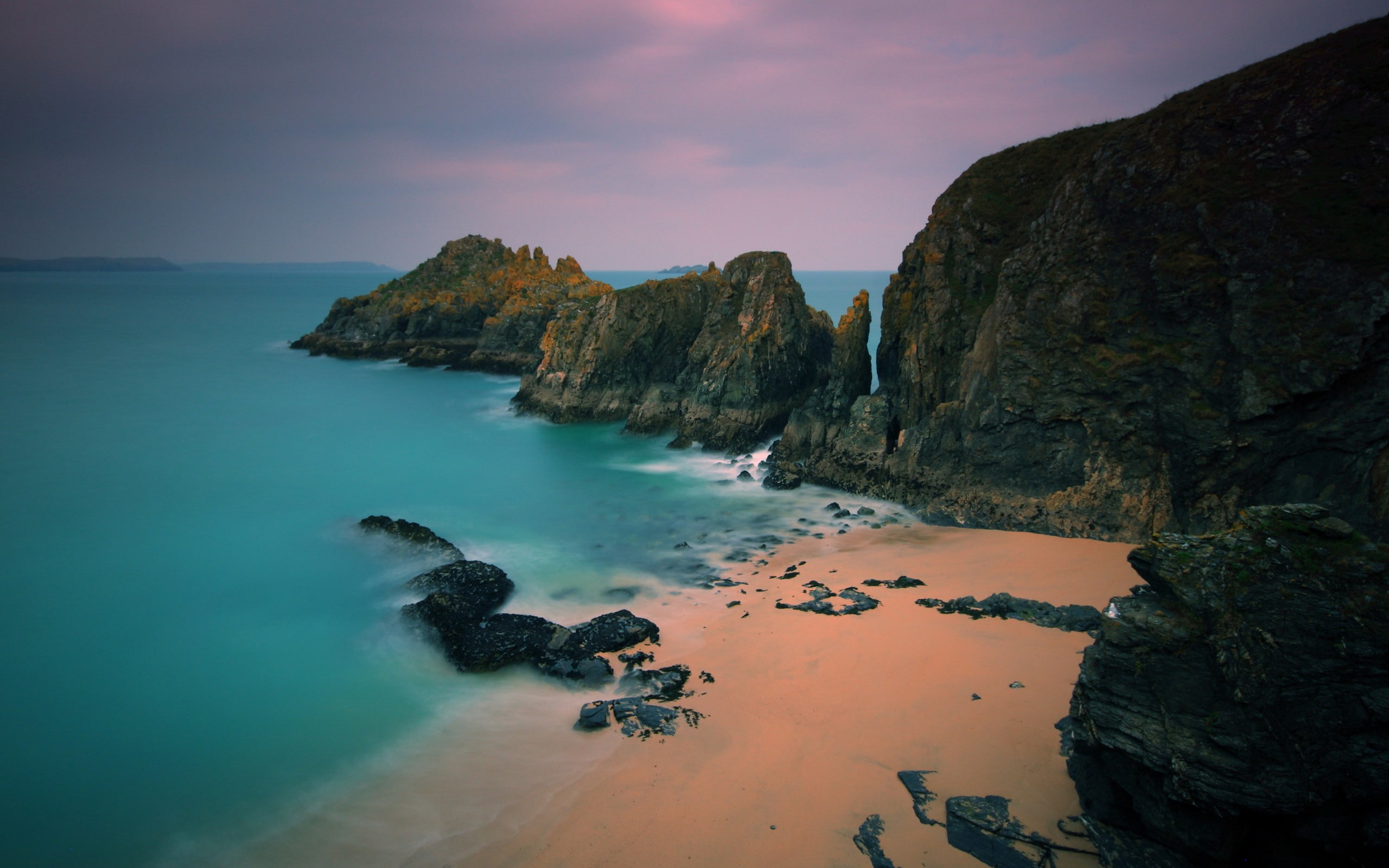 perfectly, 2K, clean, beach, HD Wallpaper