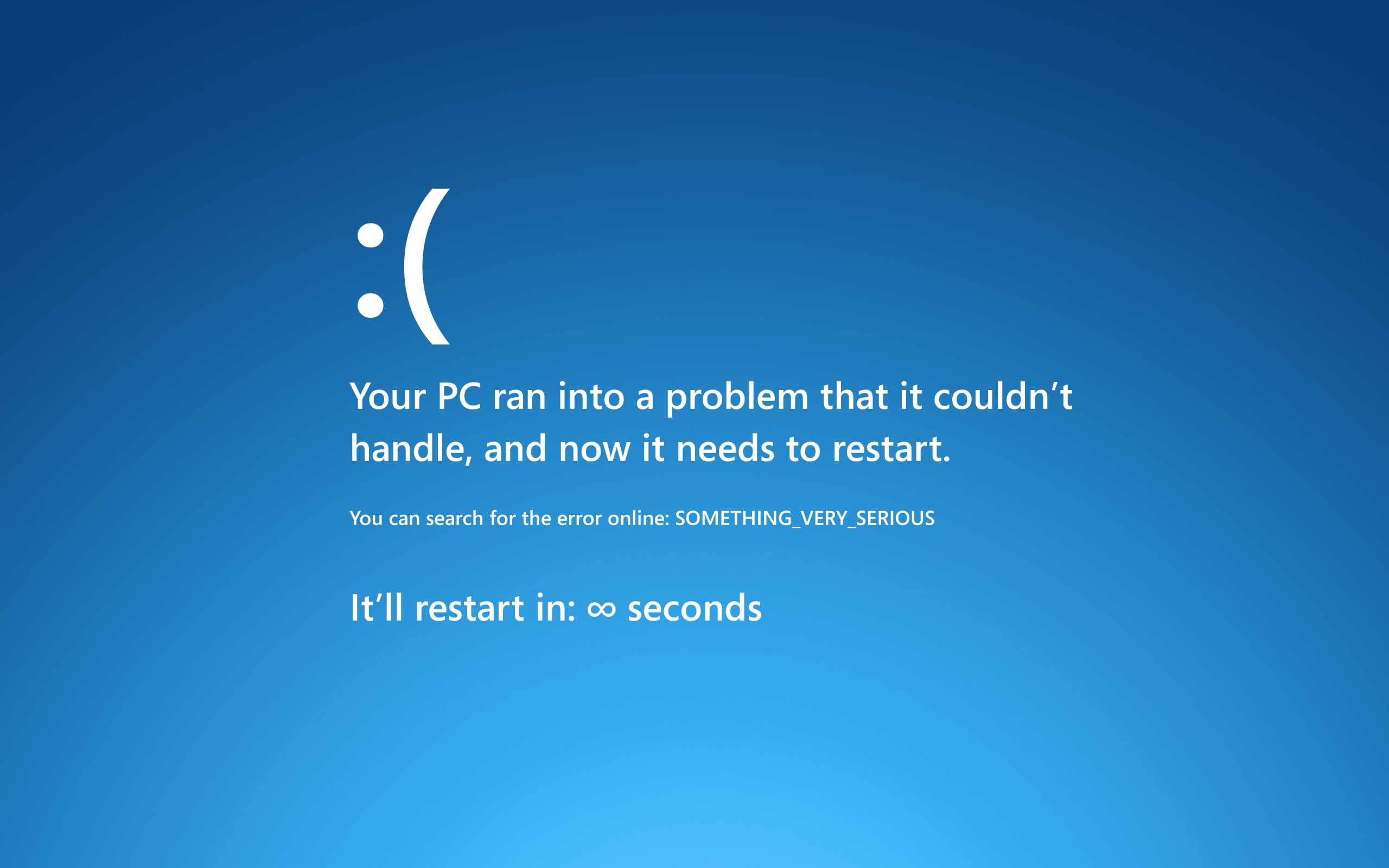 death, funny, 2K, blue, screen, HD Wallpaper