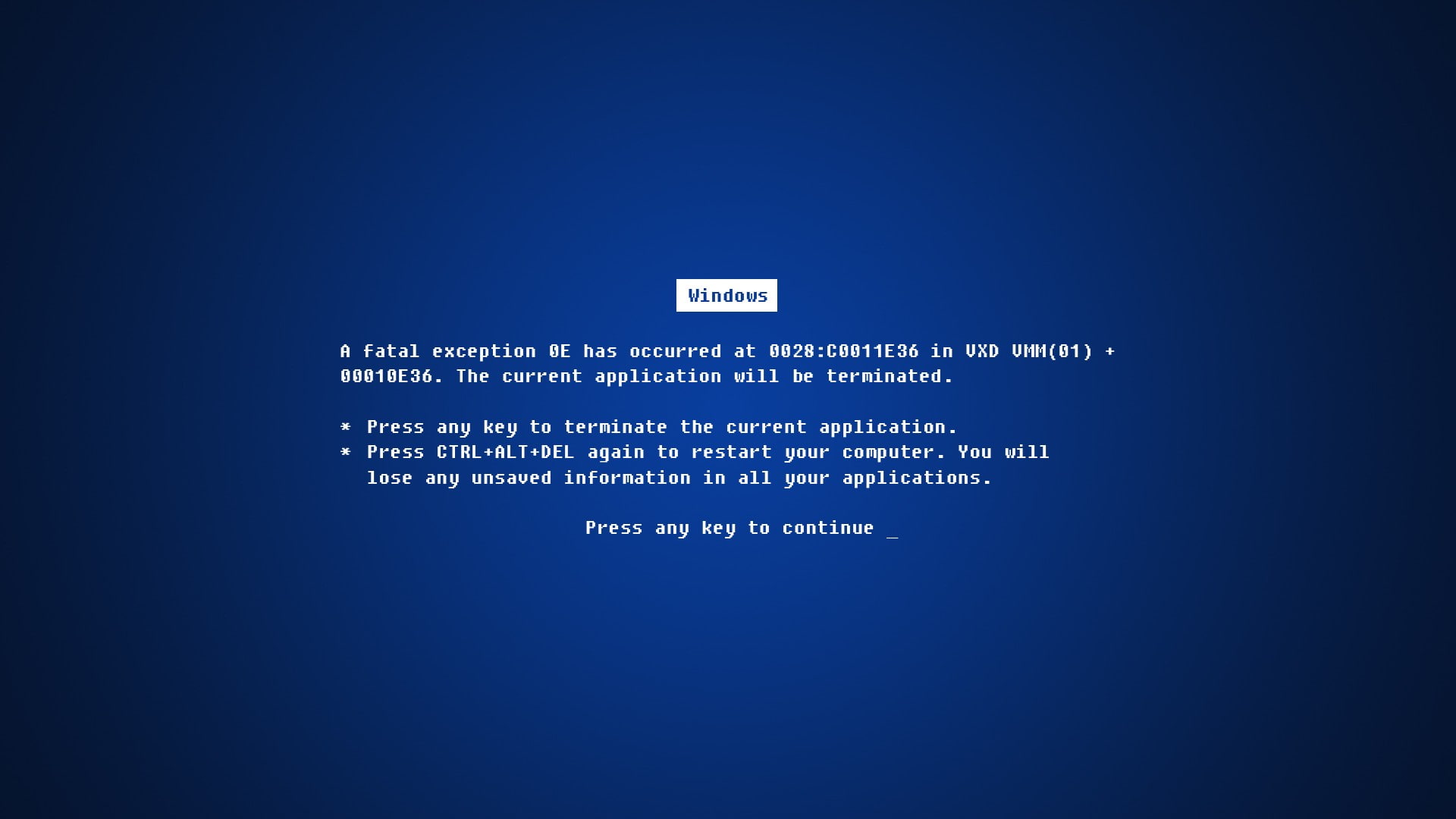1080P, bsod blue screen of death microsoft windows blue, HD Wallpaper