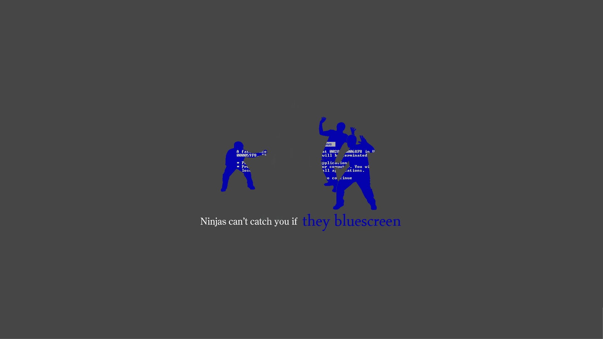 copy space, technology, performance, If, death, text, You, night, black background, western script, illuminated, studio shot, Catch, sign, screen, Ninjas, HD Wallpaper