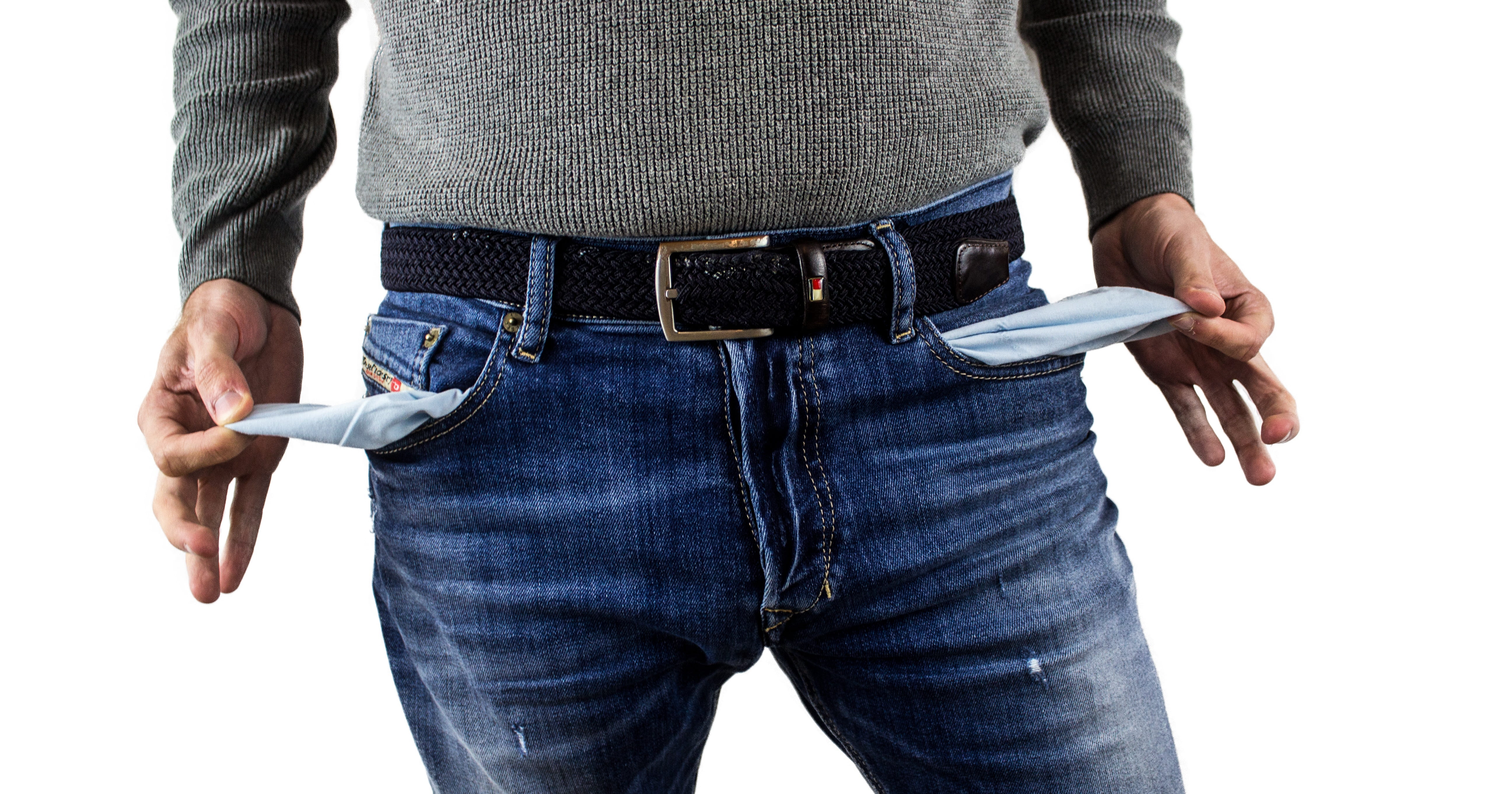 bankruptcy, human hand, males, human body part, belt, man, midsection, wearing, one person, front view, hand, indoors, bust, body part, white background, HD Wallpaper